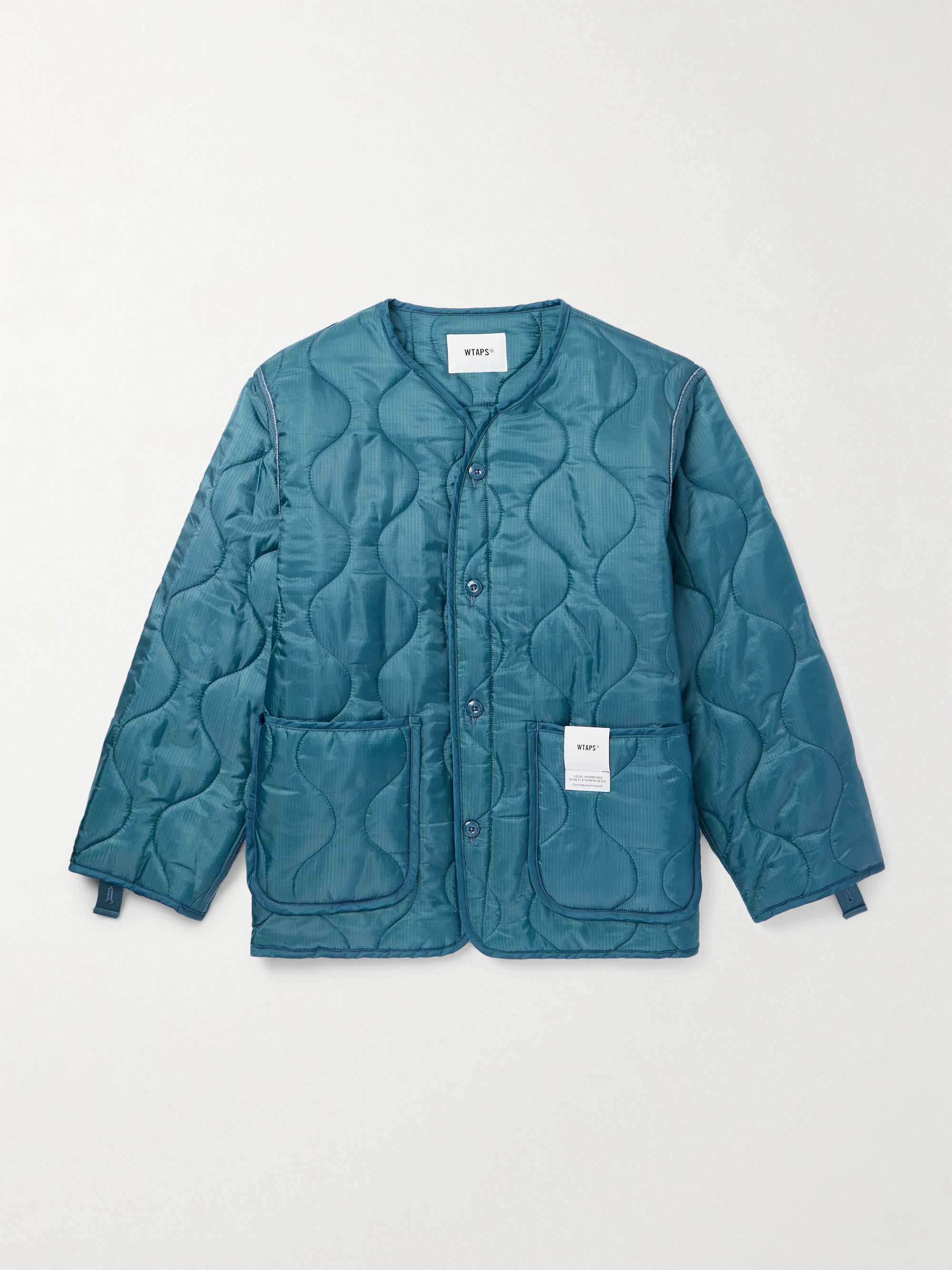 WLJ Logo-Appliquéd Quilted Nylon-Ripstop Jacket view