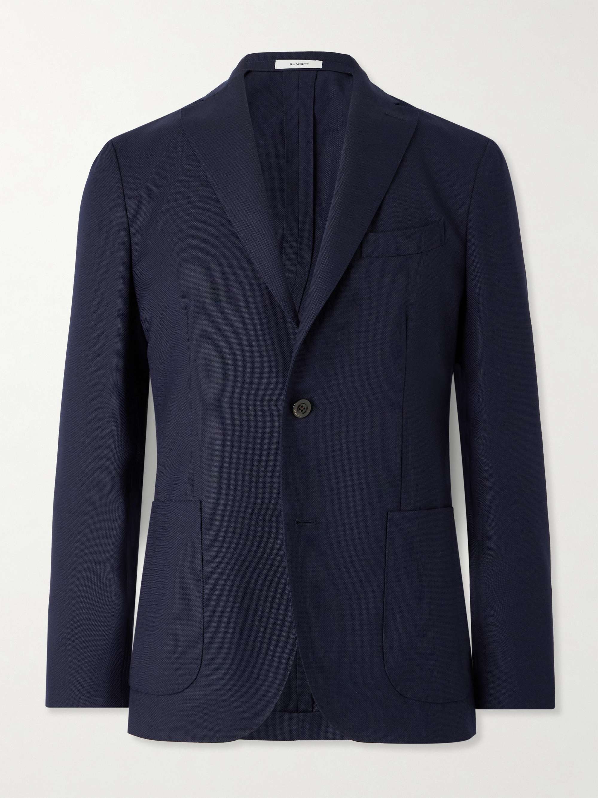 Wool-Piqué Blazer view
