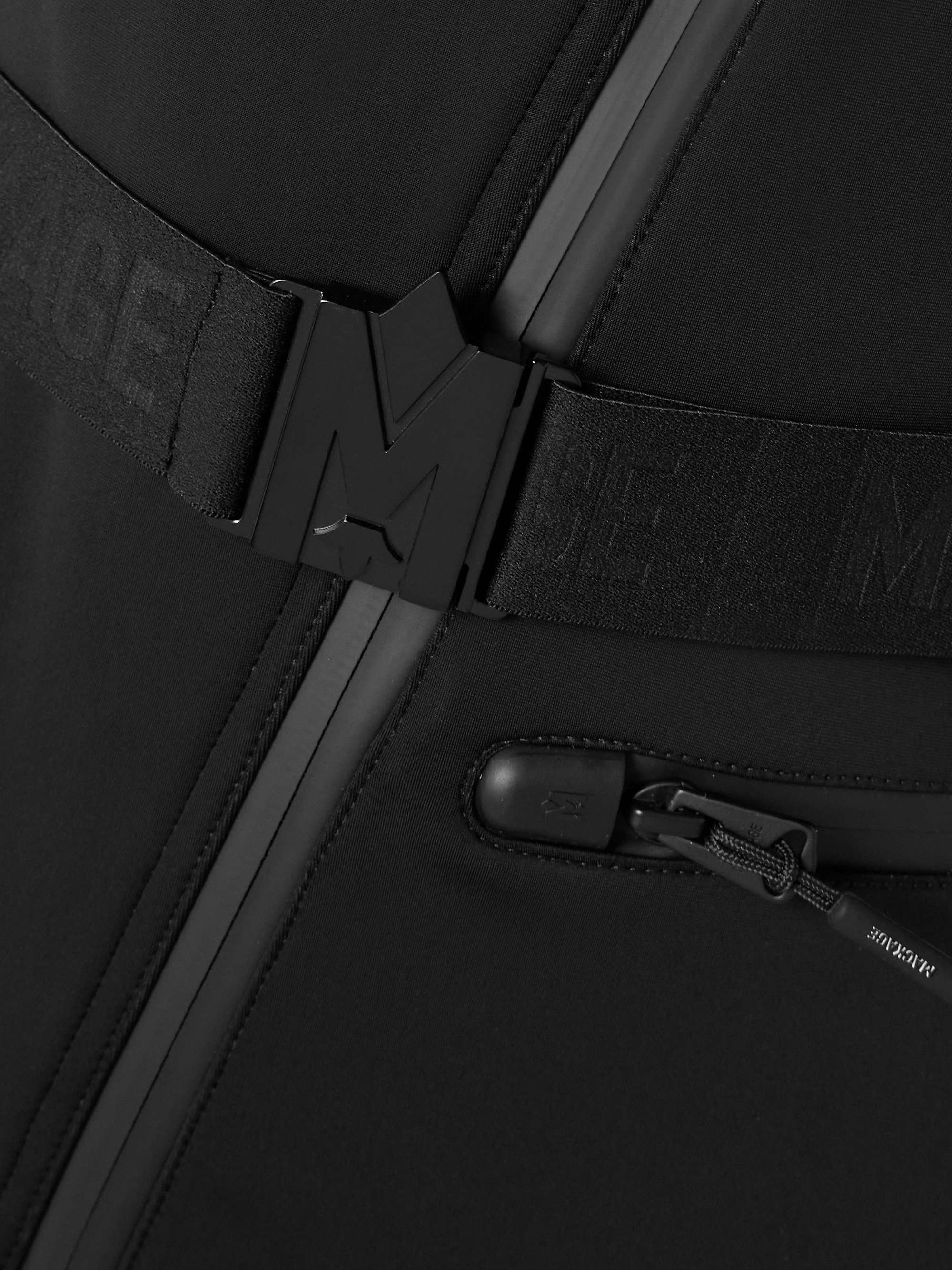 Miakim asymmetric paneled tech-jersey ski suit view