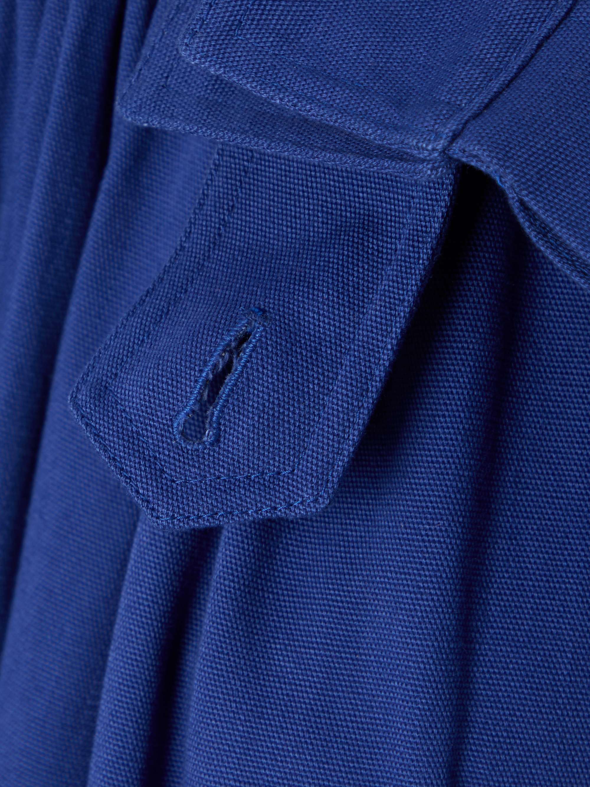 Gathered cotton-canvas jacket view