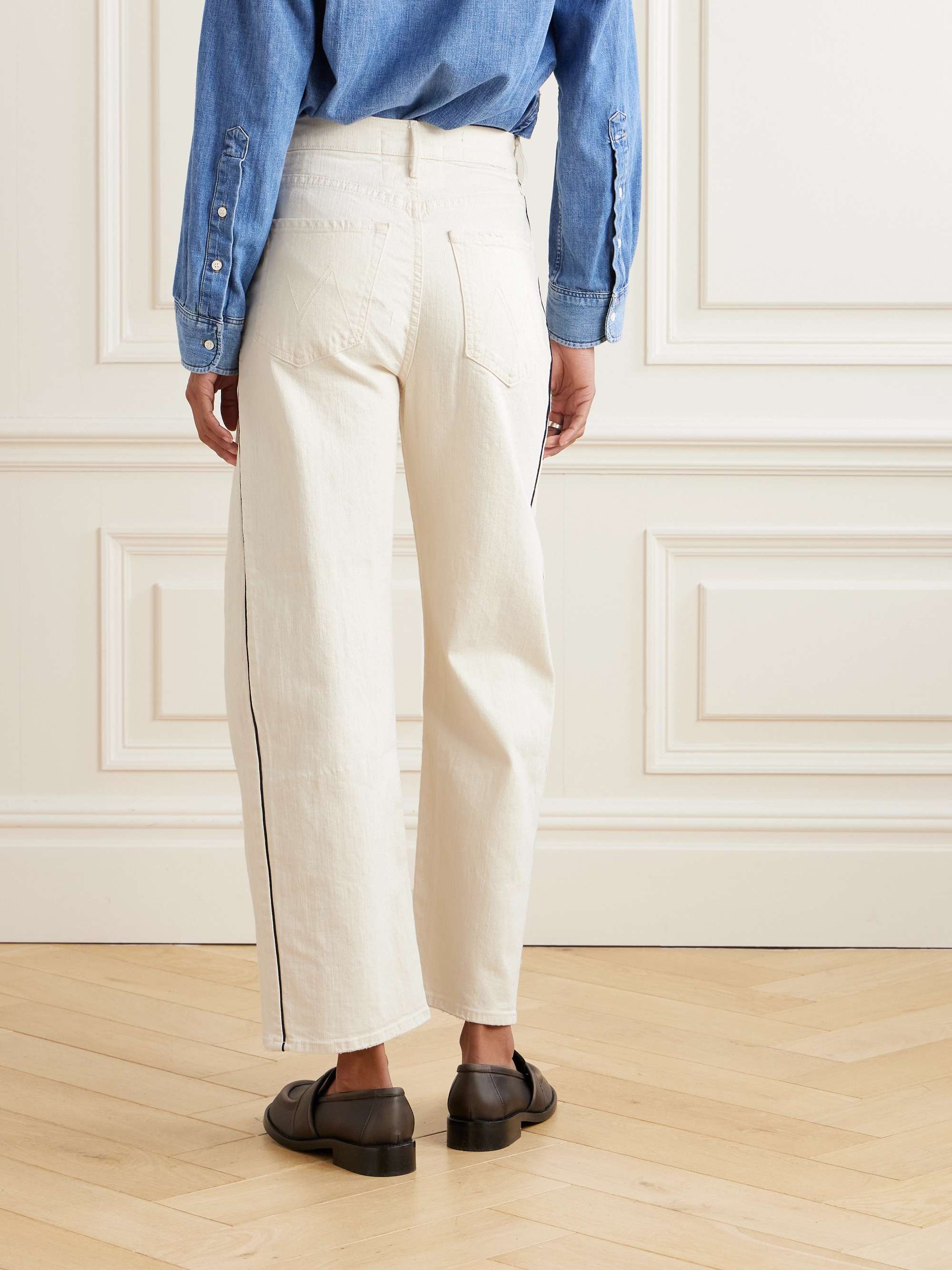 The Half Pipe high-rise barrel-leg jeans view