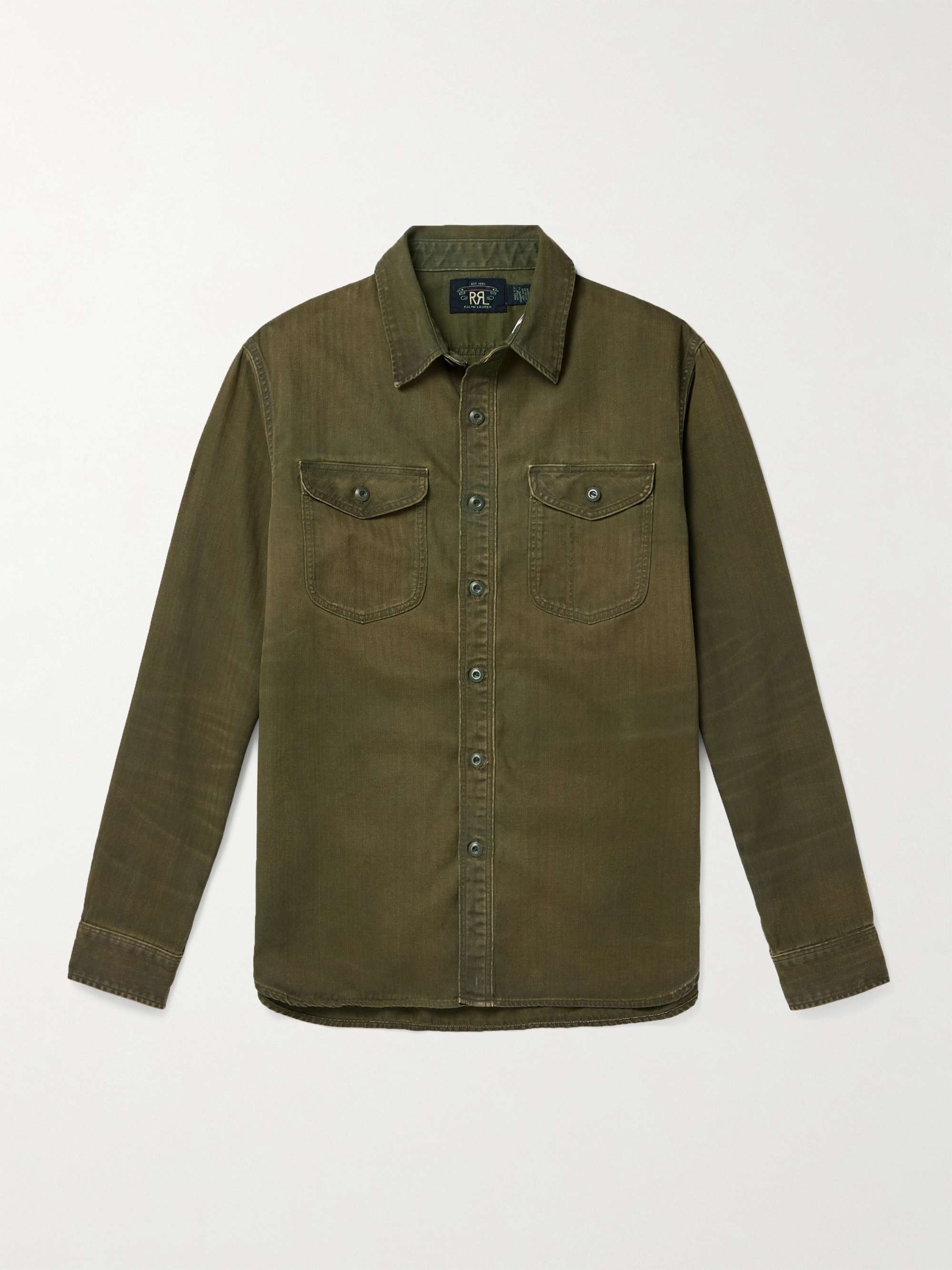 Preston Cotton-Twill Overshirt view