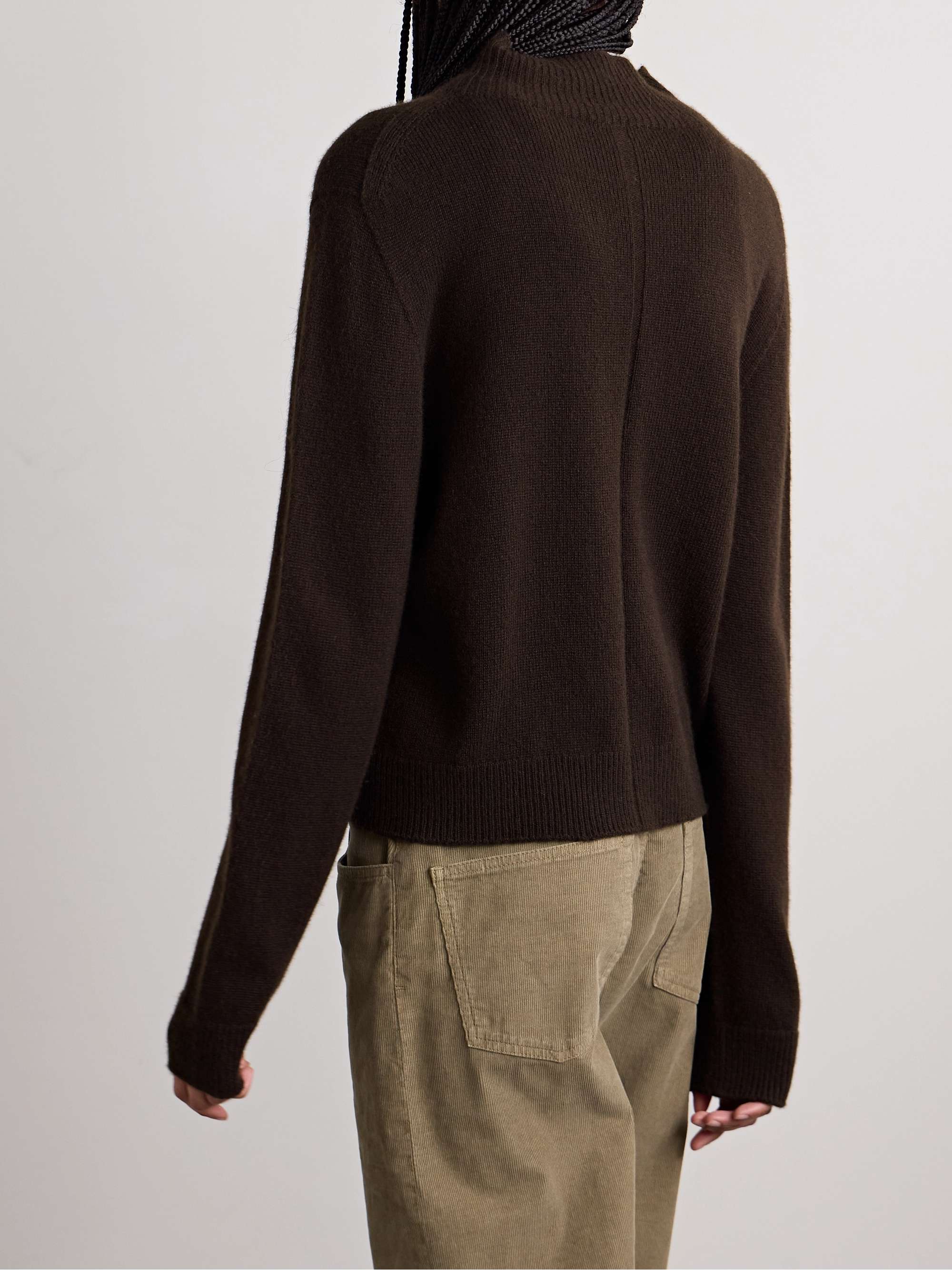 Hensi cashmere turtleneck sweater view