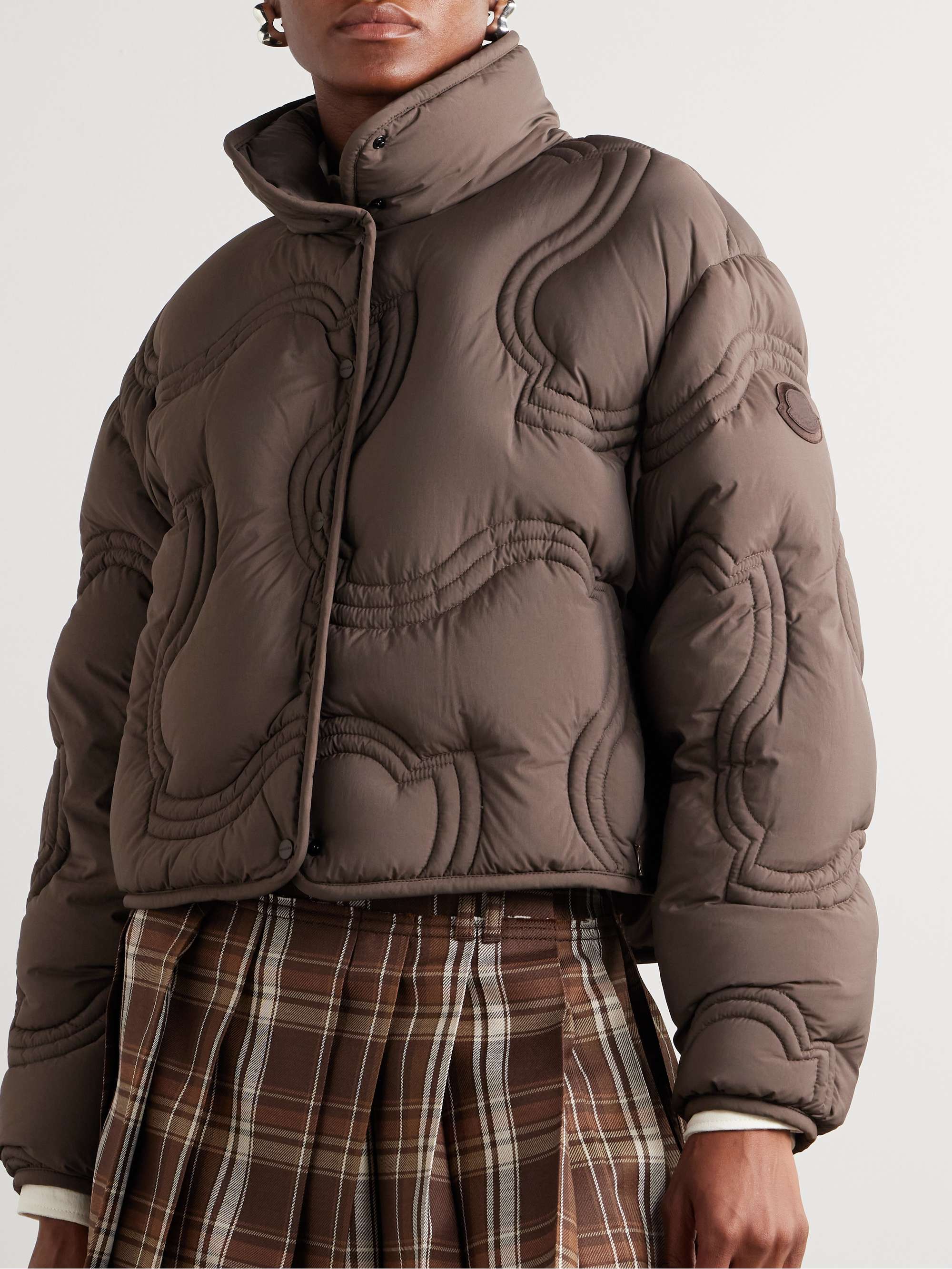 Beryl quilted shell down jacket view