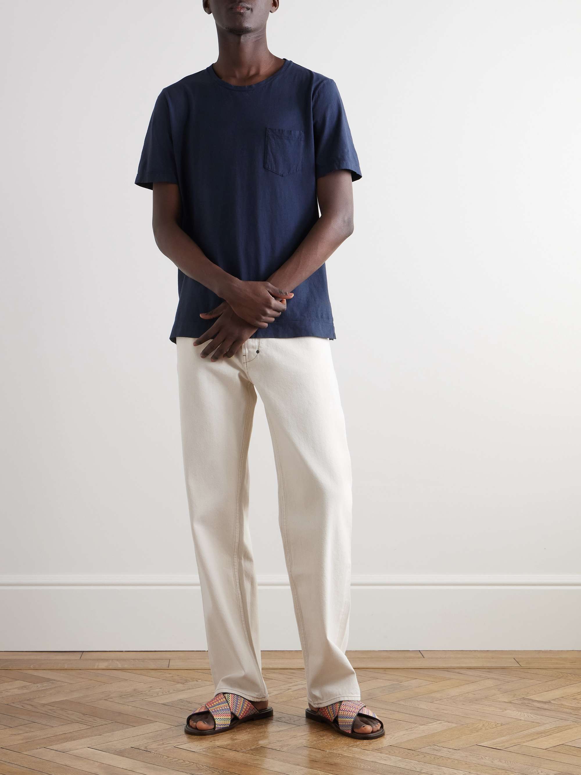 Oceano Straight-Leg Selvedge Jeans view