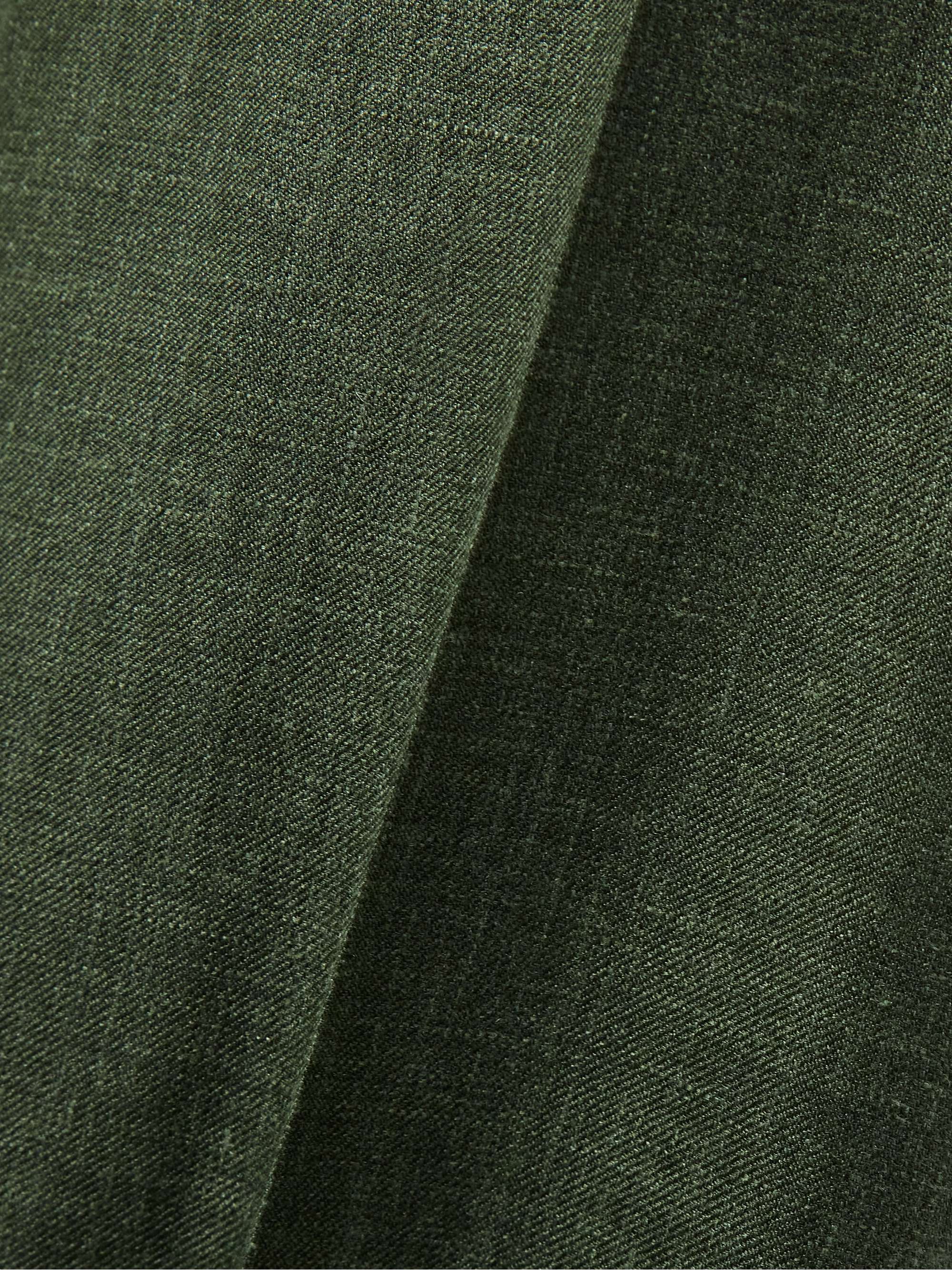 Vesta wool, silk and linen-blend flared pants view