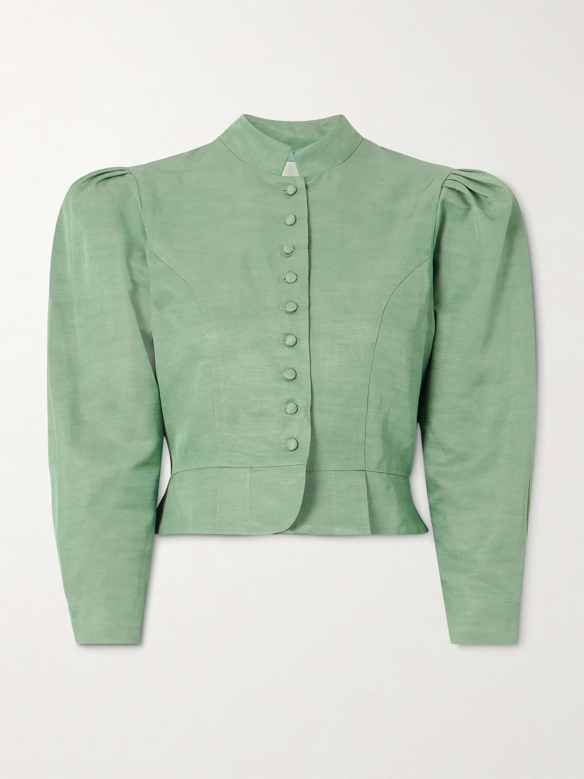 Amoako cropped woven jacket view