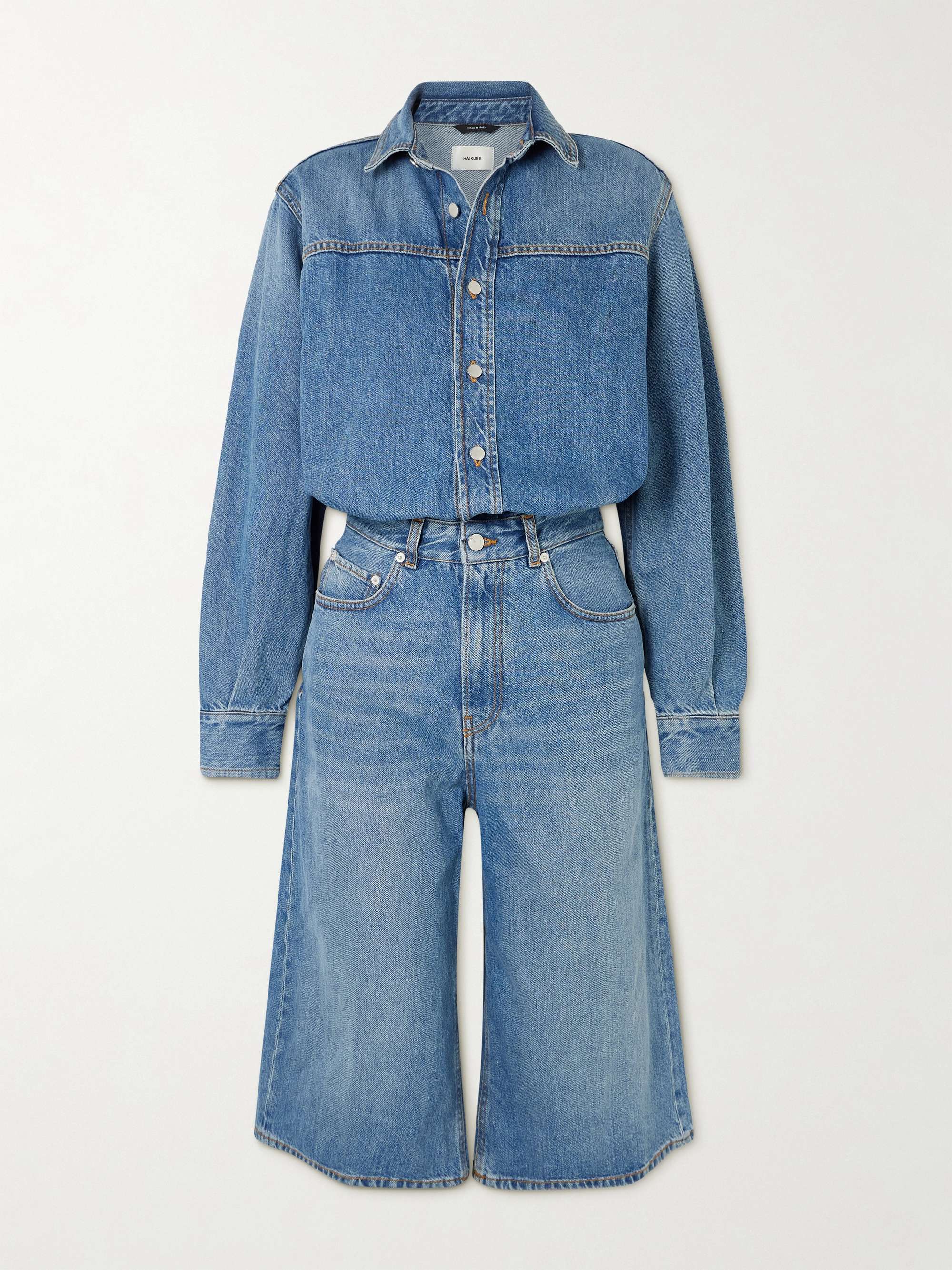Tonya denim jumpsuit view