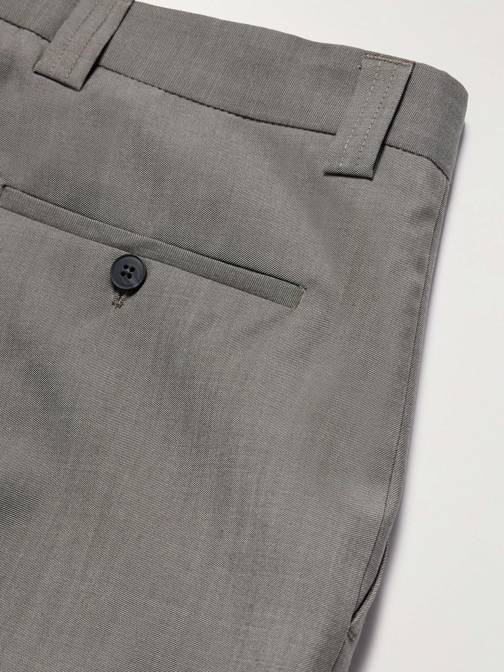 Study Straight-Leg Wool-Twill Suit Trousers view