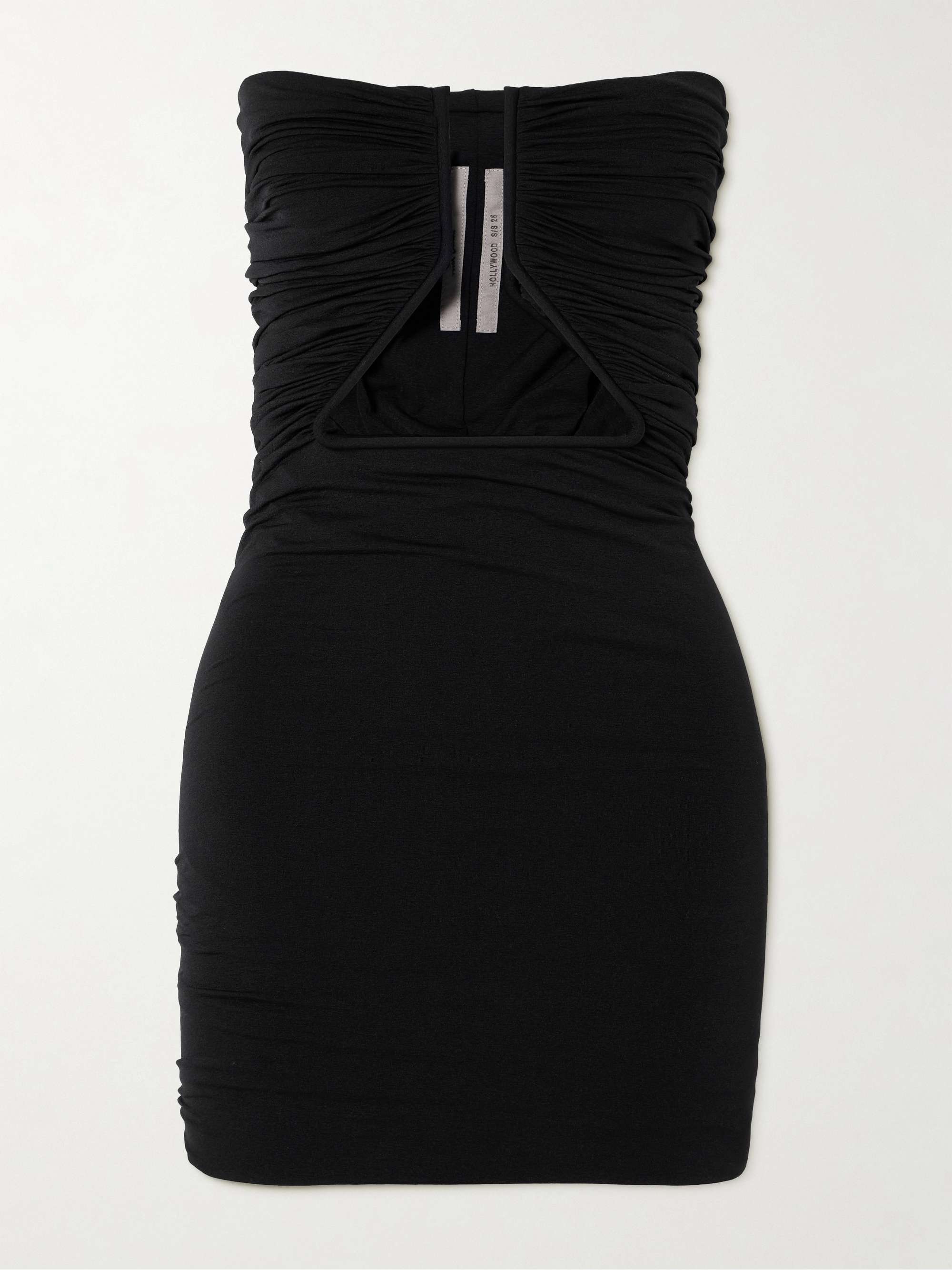 Cutout stretch-jersey mini dress view