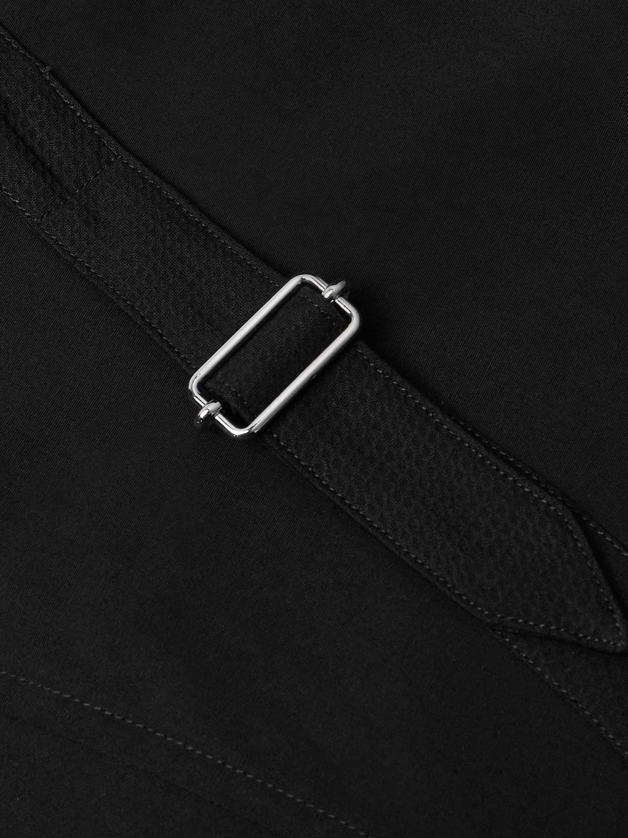 Slim-Fit Harness-Detailed Stretch-Cotton Shirt view