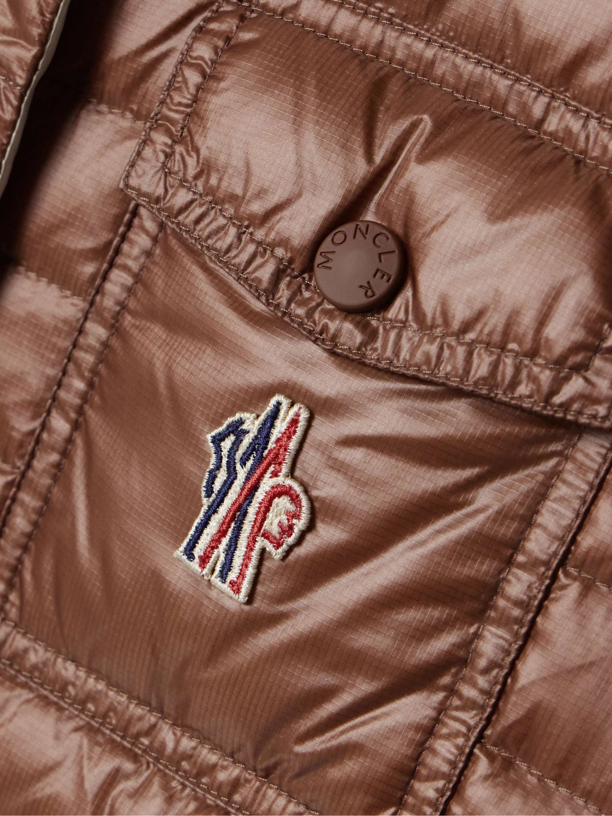 Gumaine quilted ripstop down vest view