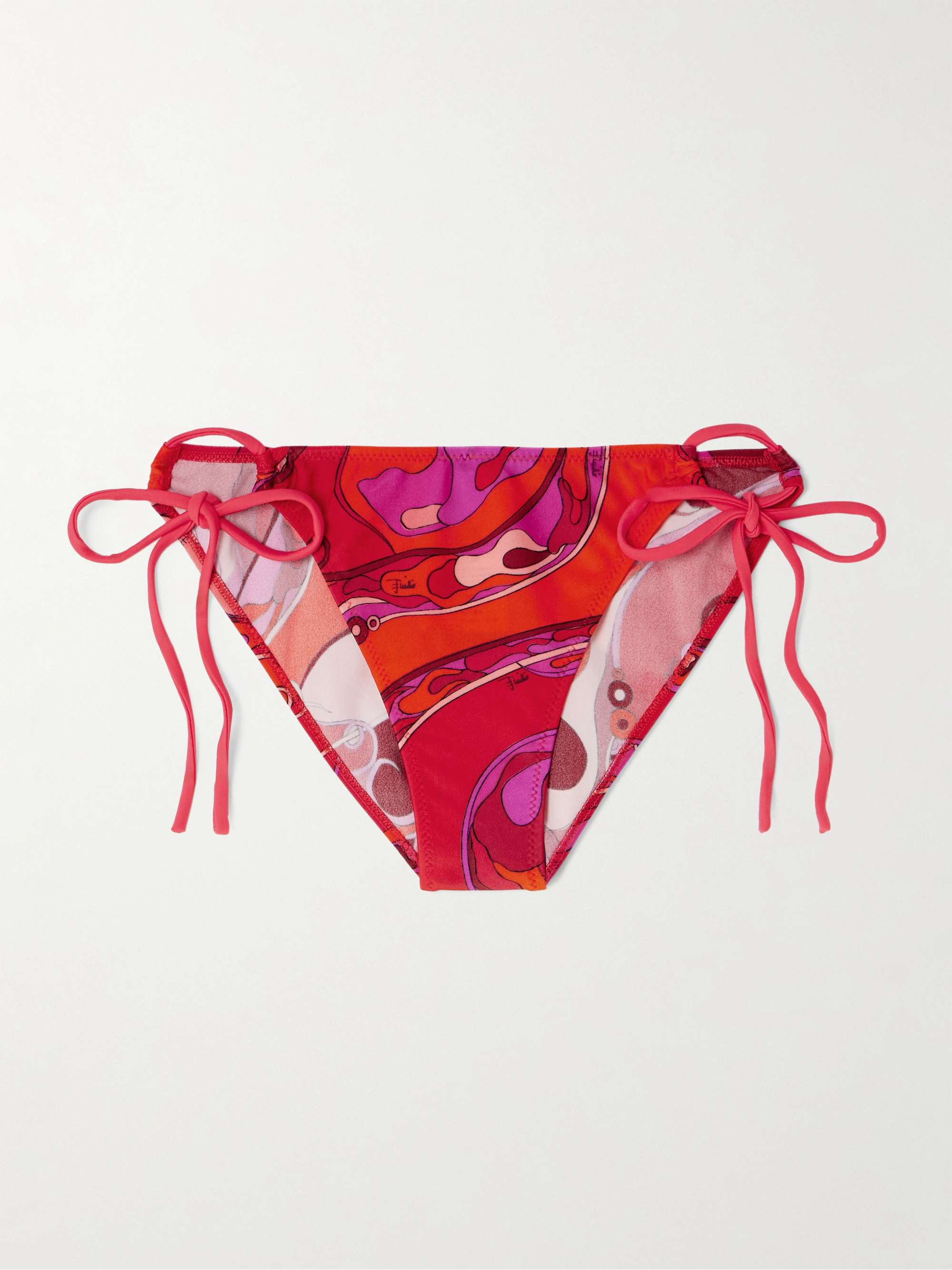 Printed bikini briefs view