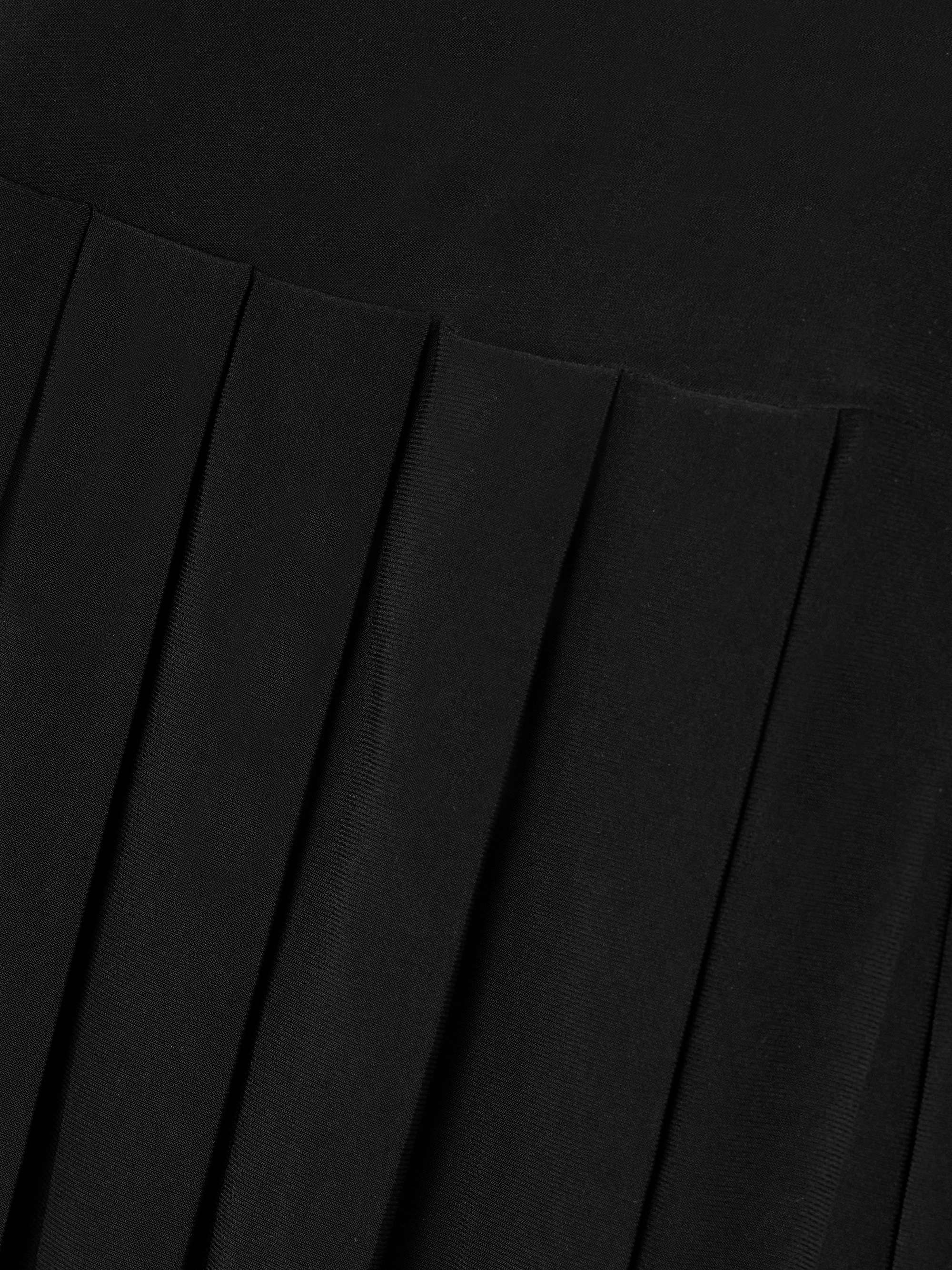 Pickleball pleated jersey tennis skirt view