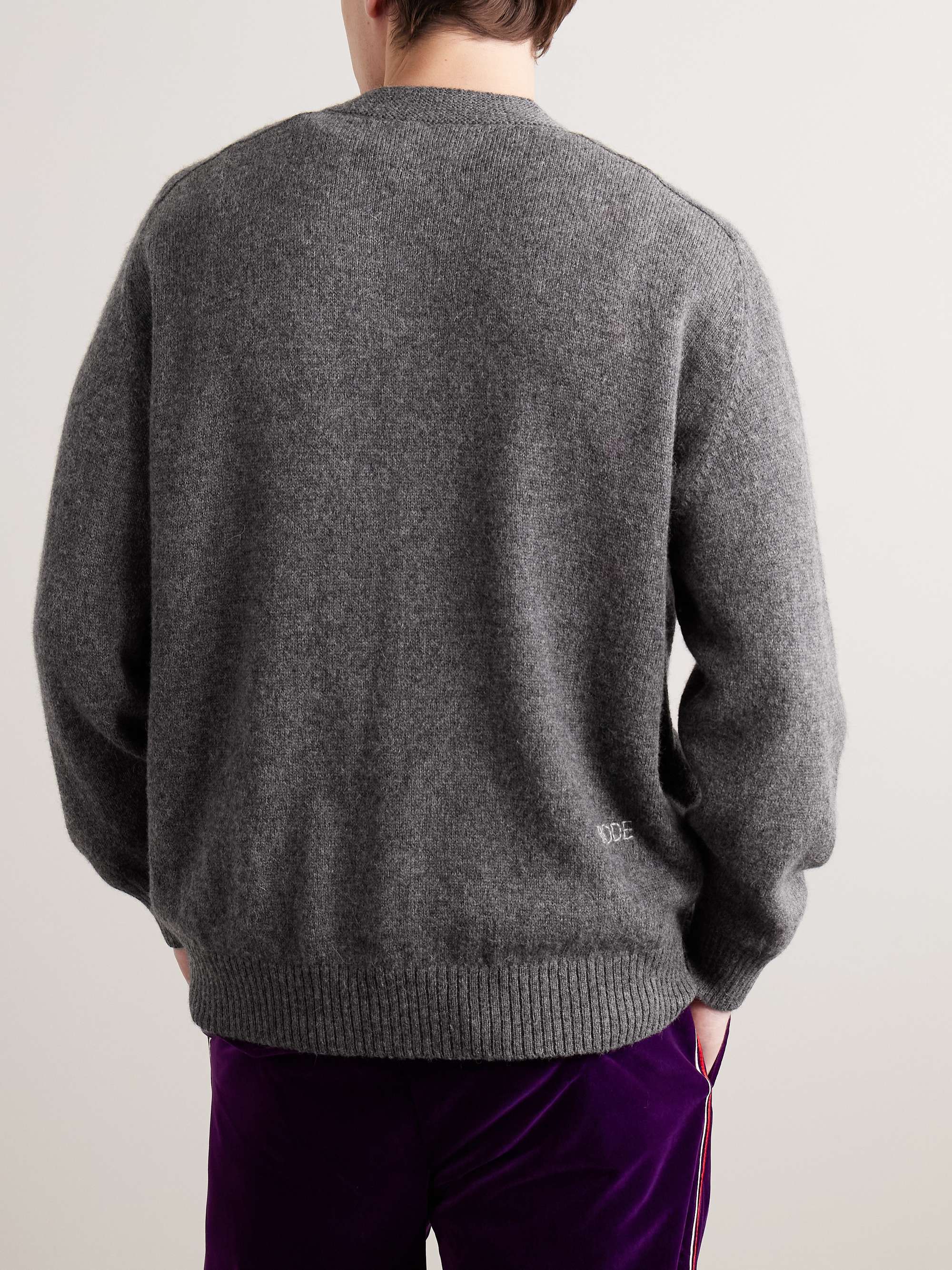 Orchard Alpaca and Merino Wool-Blend Cardigan view