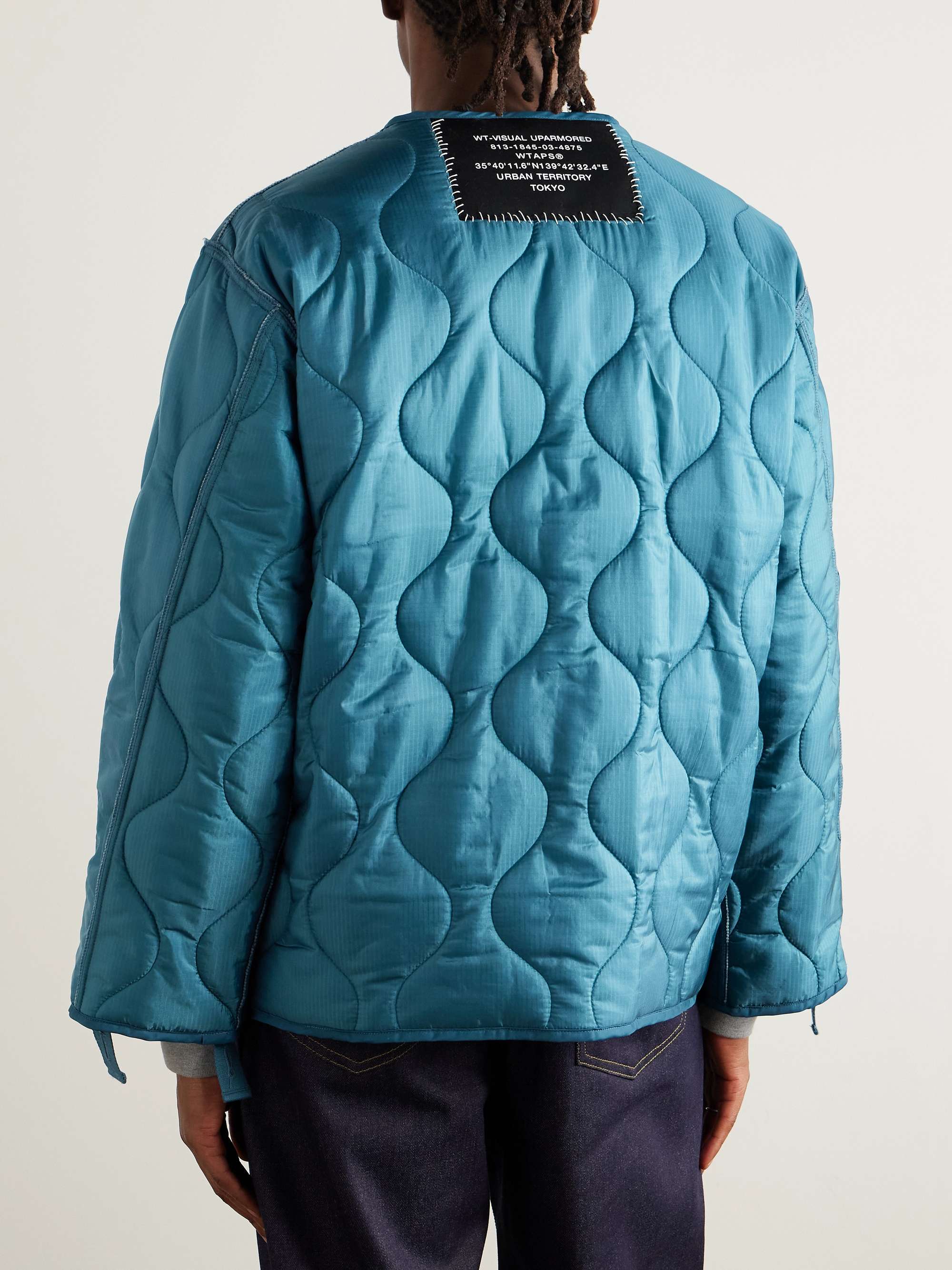 WLJ Logo-Appliquéd Quilted Nylon-Ripstop Jacket view