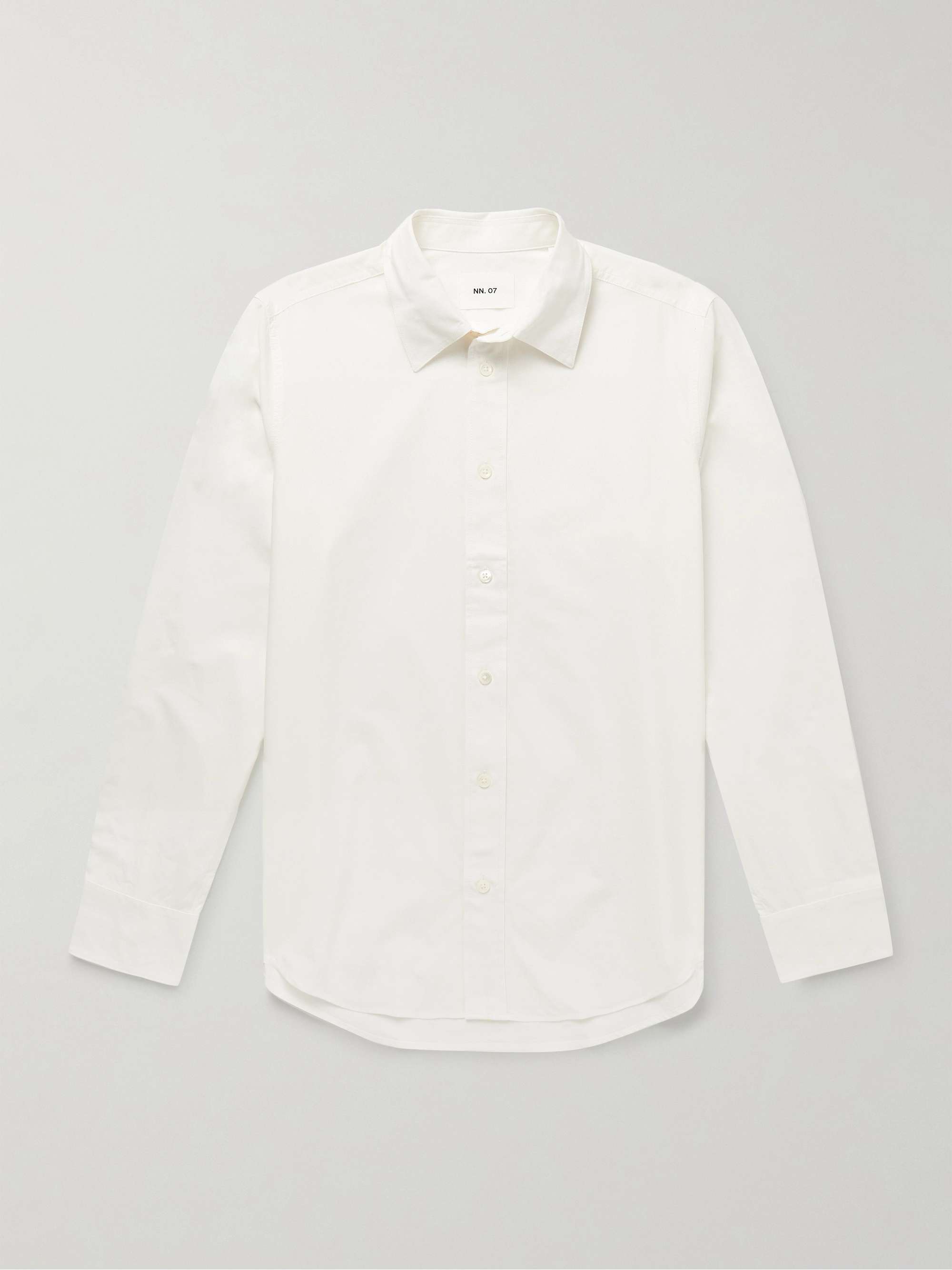 Colby 5329 Lyocell and Supima Cotton-Blend Poplin Shirt view