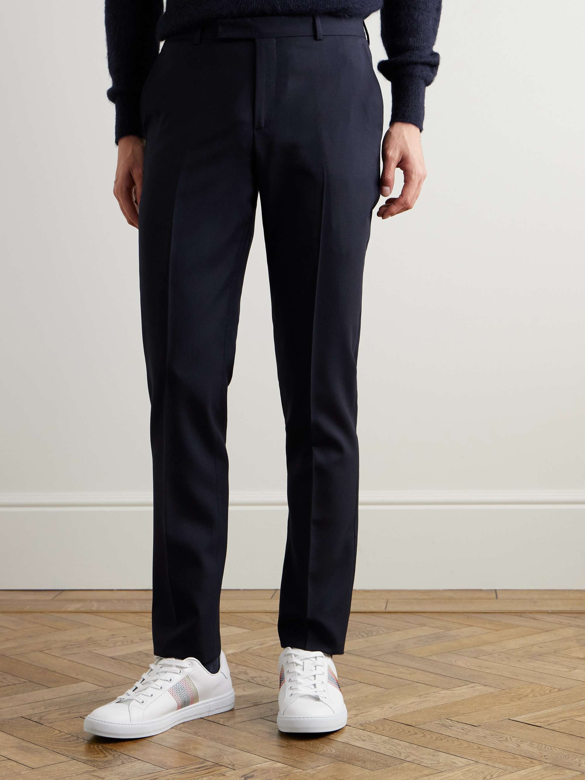 Navy A Suit To Travel In Soho Slim-Fit Wool Suit view
