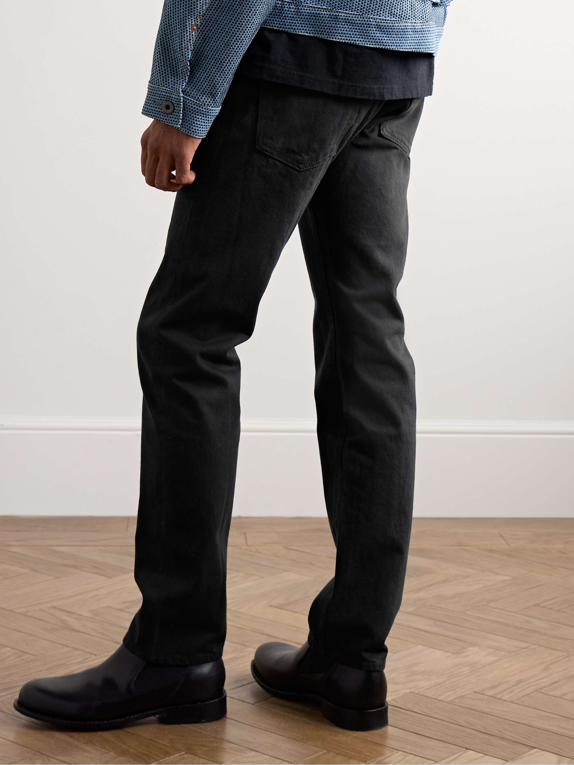 Social Sculpture 19 Slim-Fit Straight-Leg Selvedge Jeans view