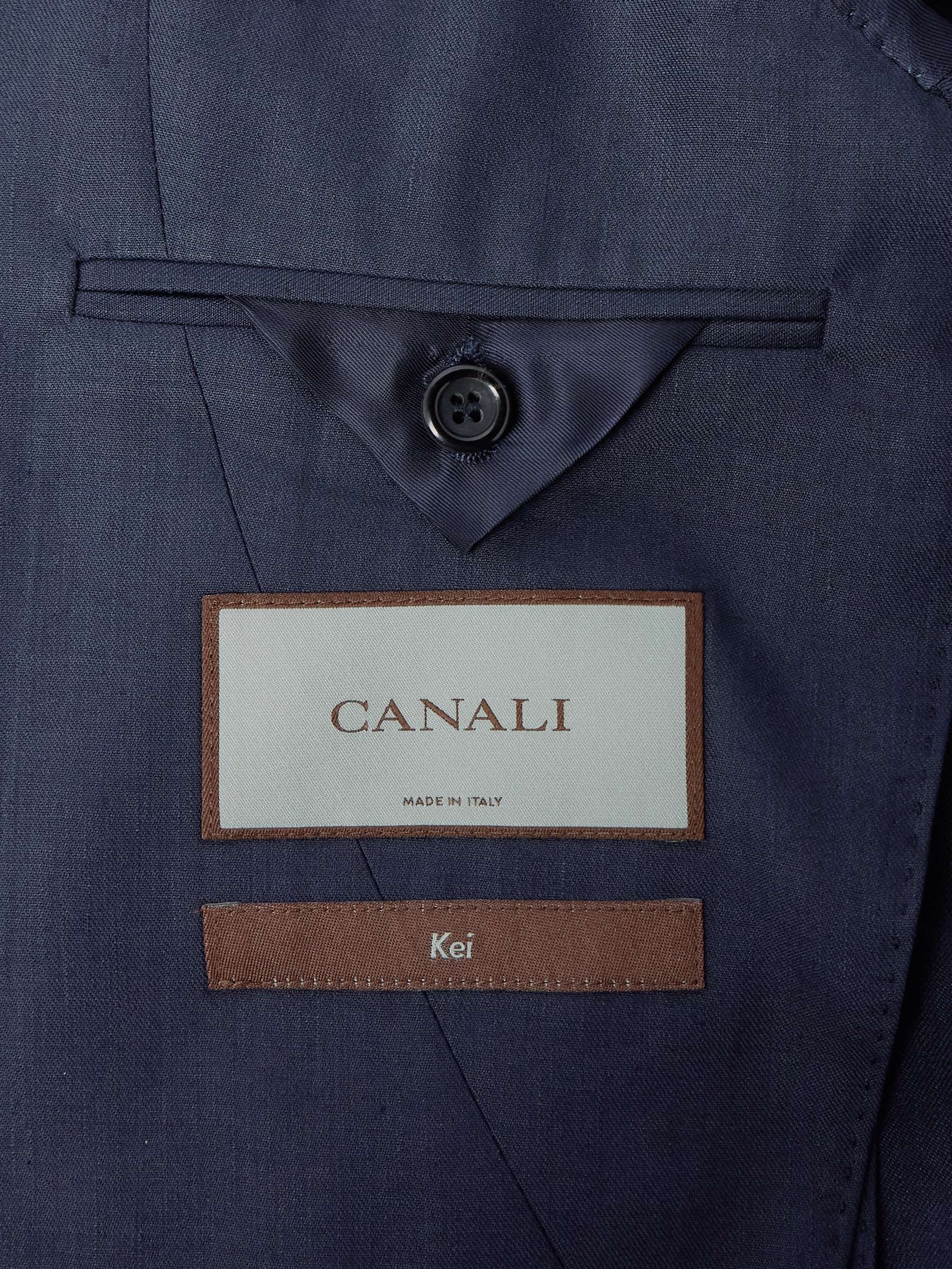 Kei Linen and Wool-Blend Suit Jacket view
