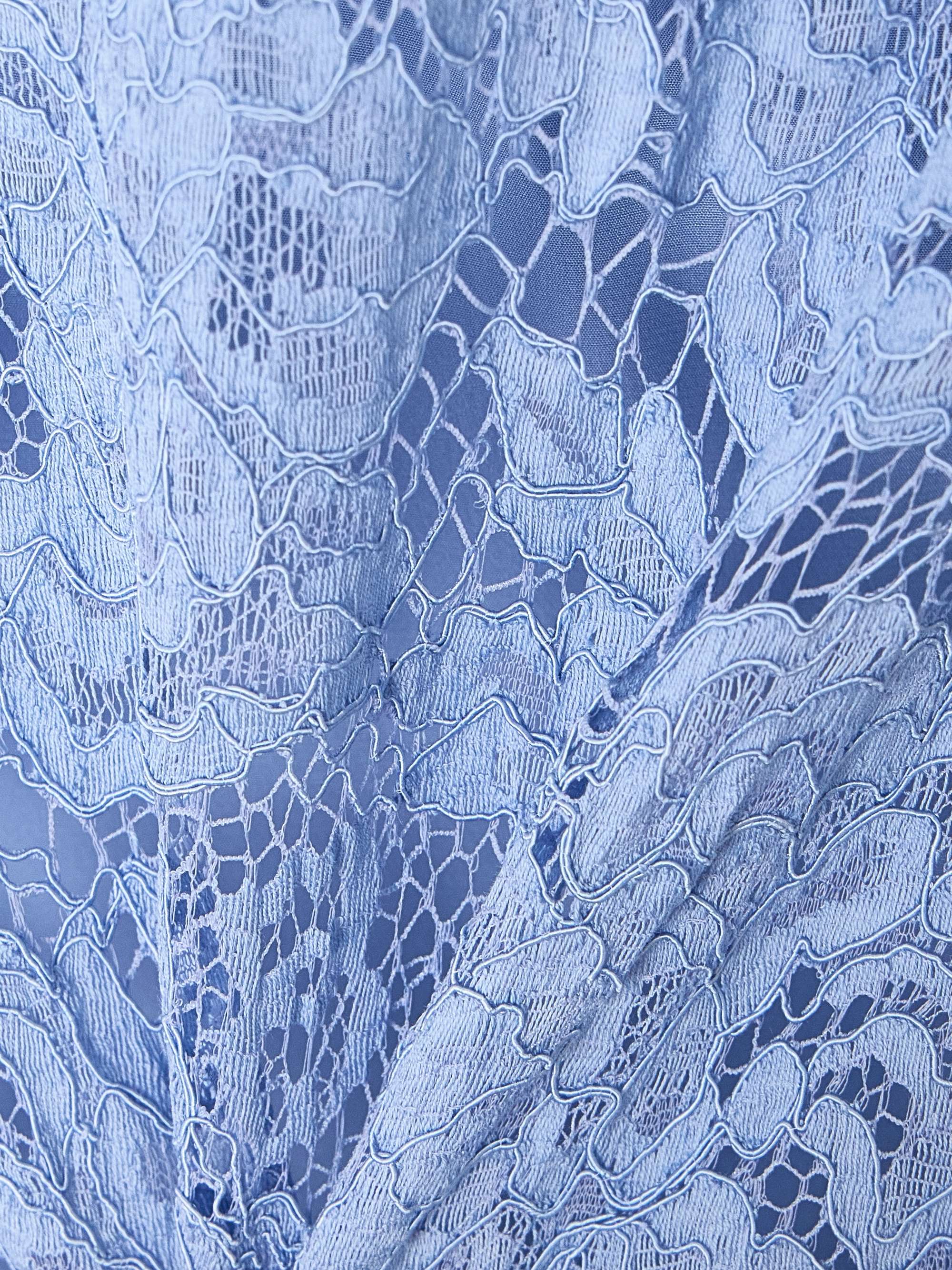 Corded lace mini dress view