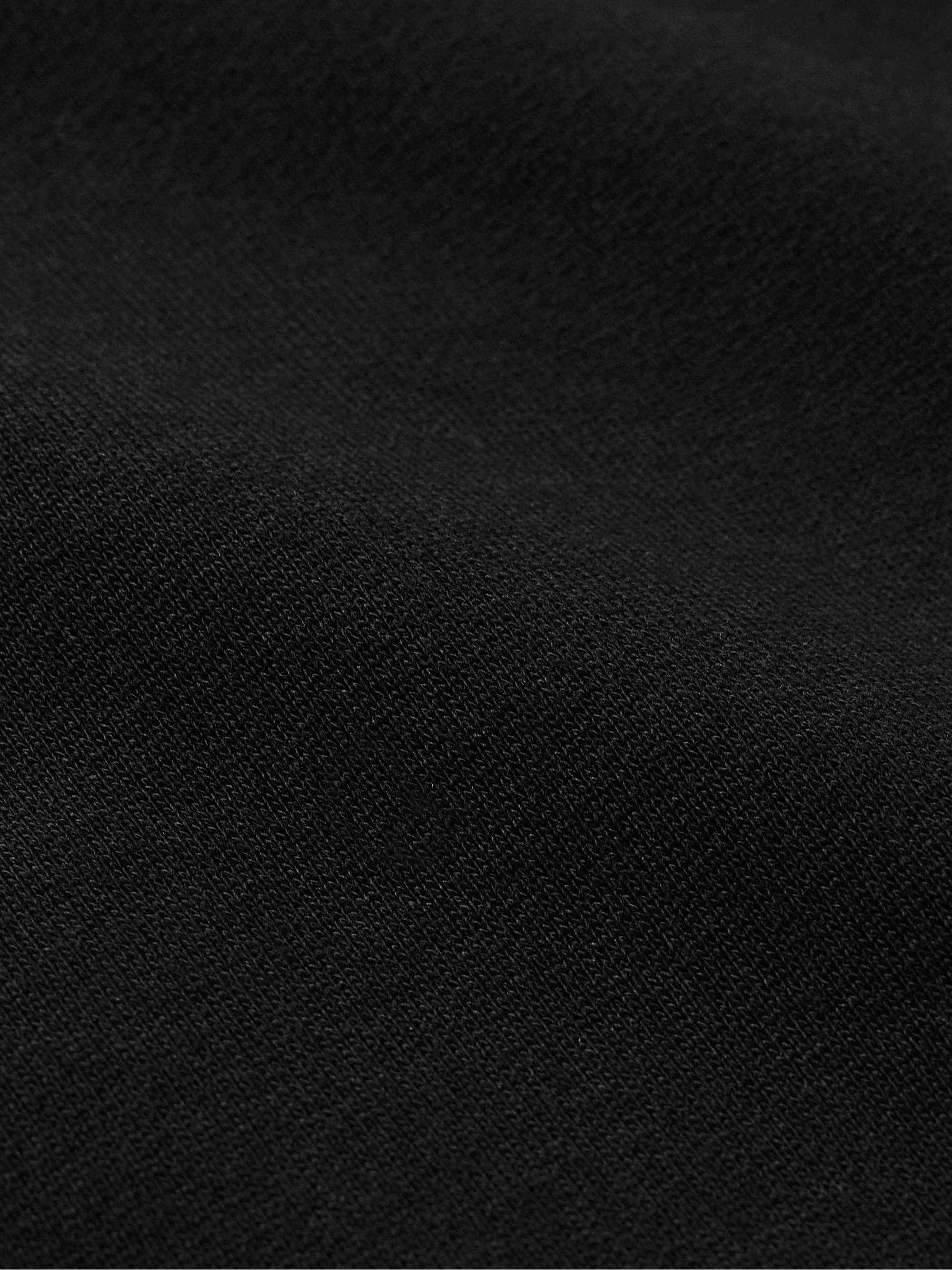Eston Wide-Leg Cotton-Jersey Shorts view