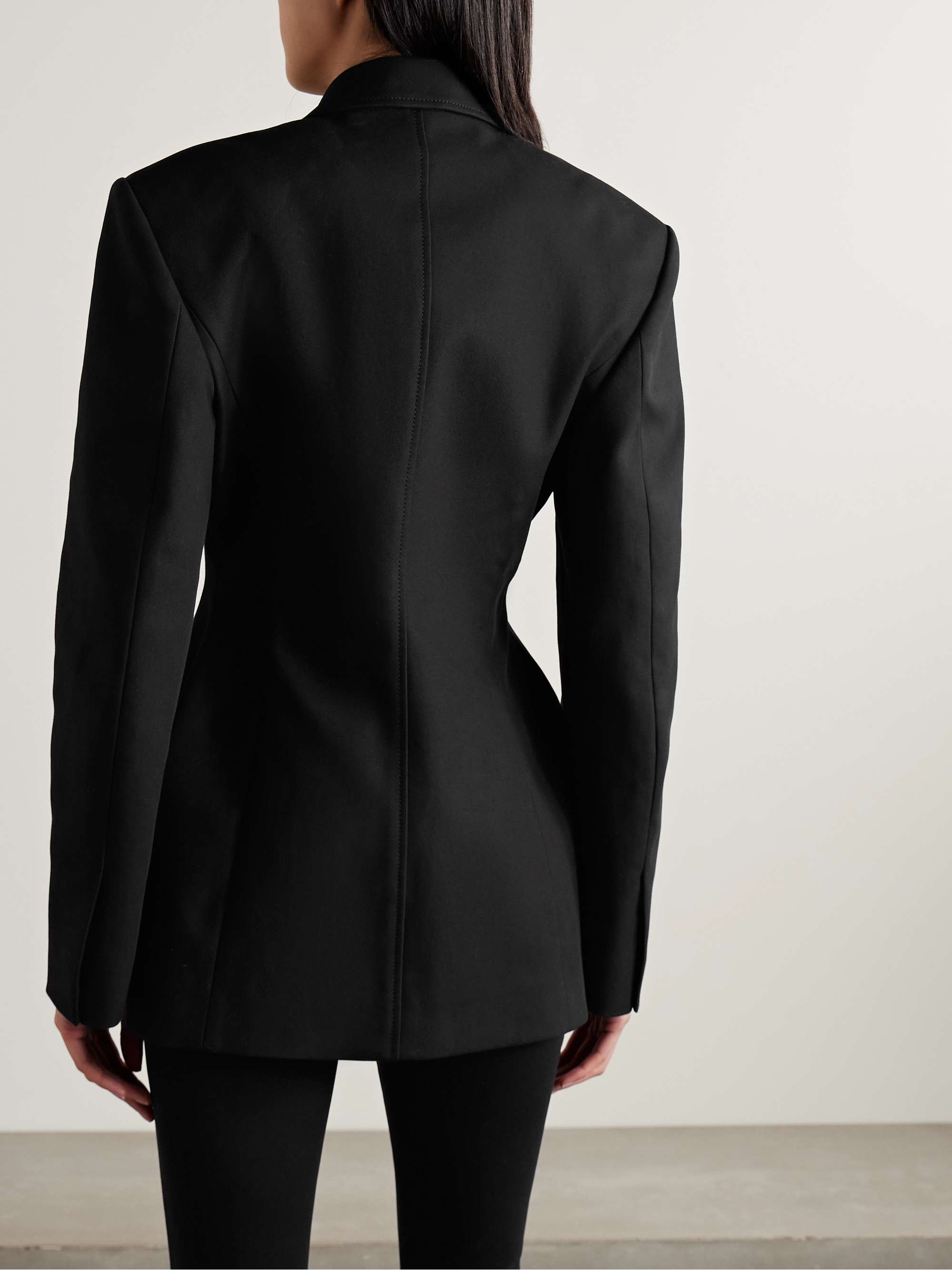 Contour cotton-twill blazer view