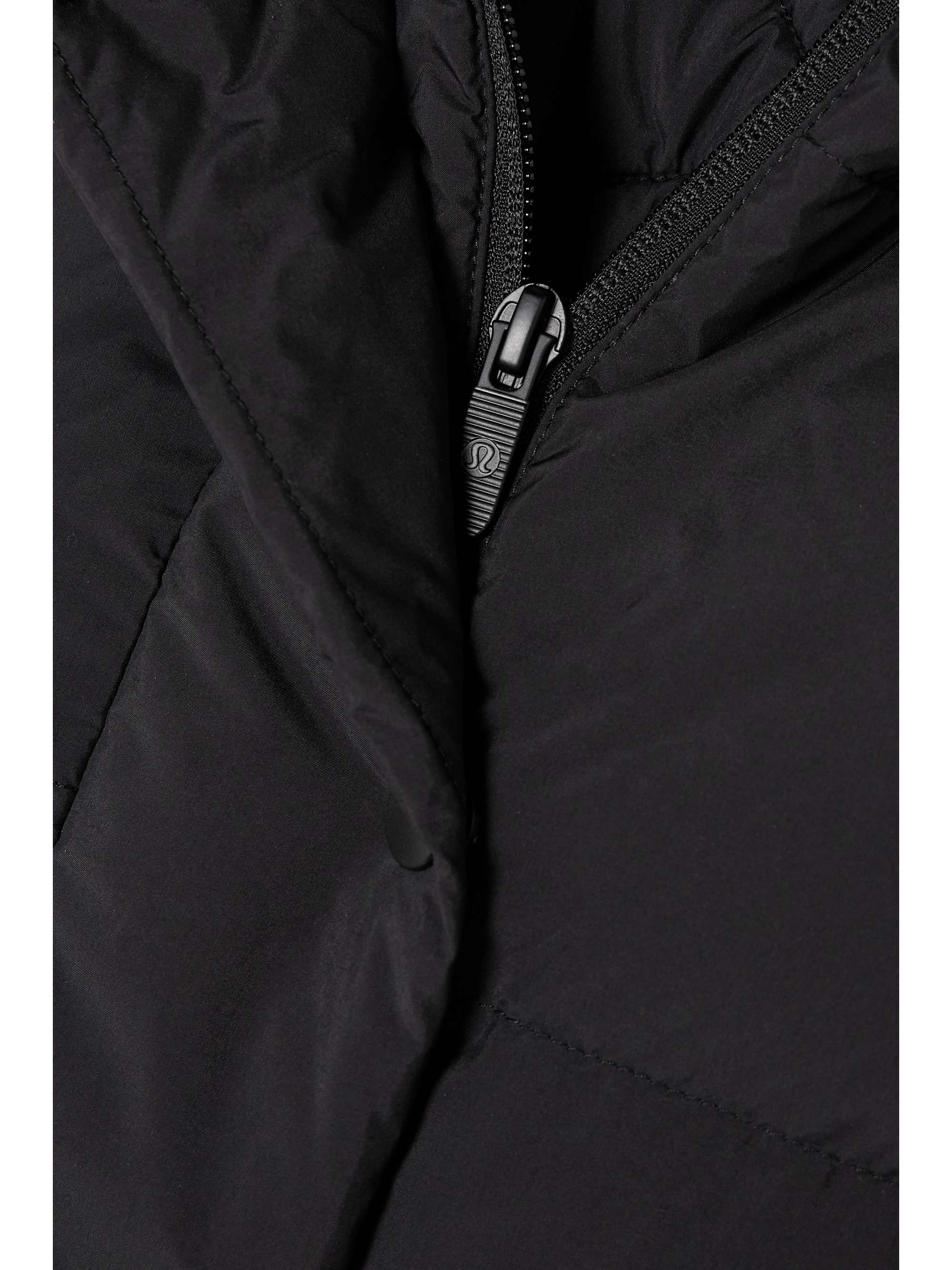 Wunder Puff cropped hooded quilted recycled-Glyde™ down vest view