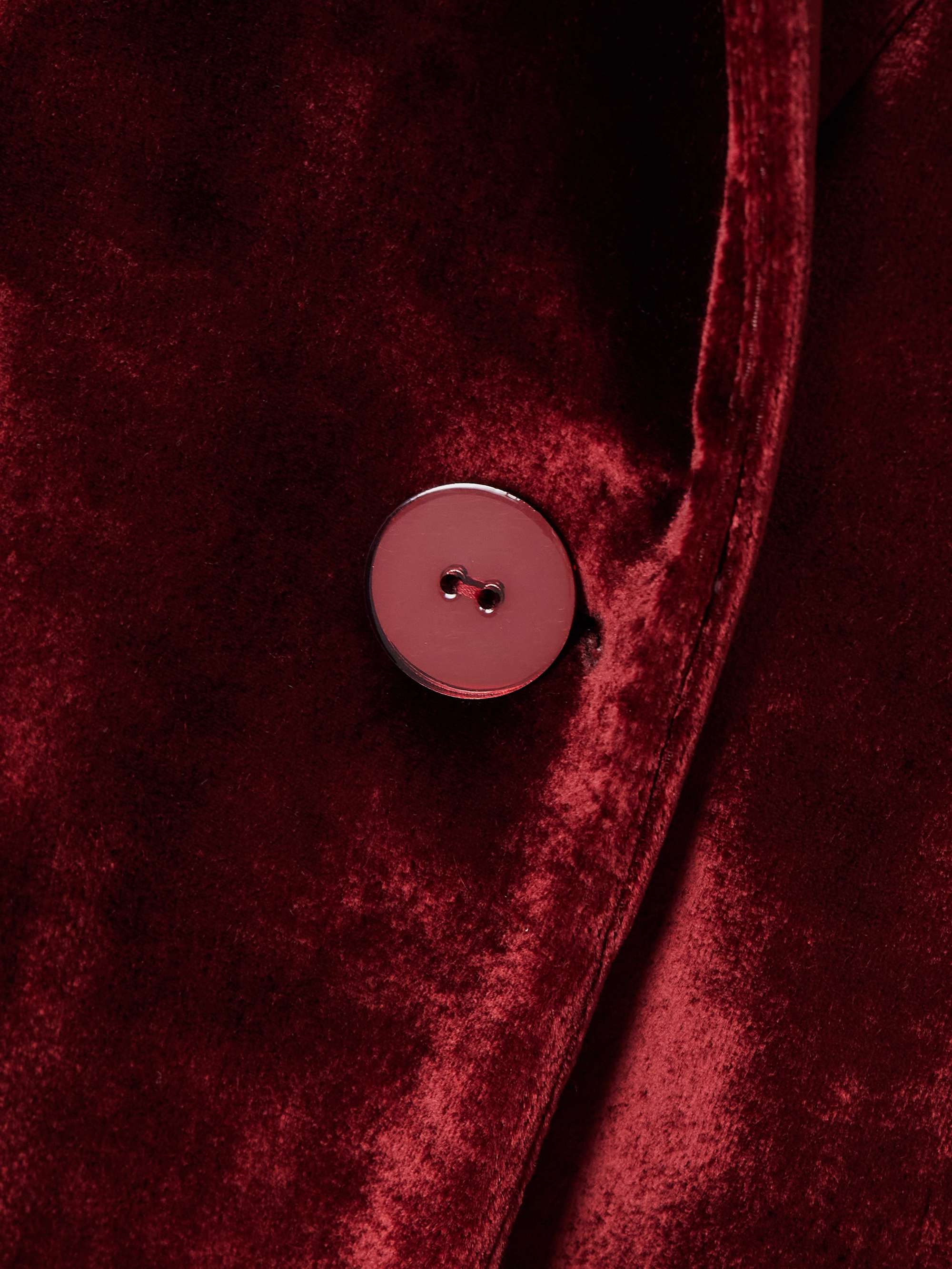 Velvet coat view