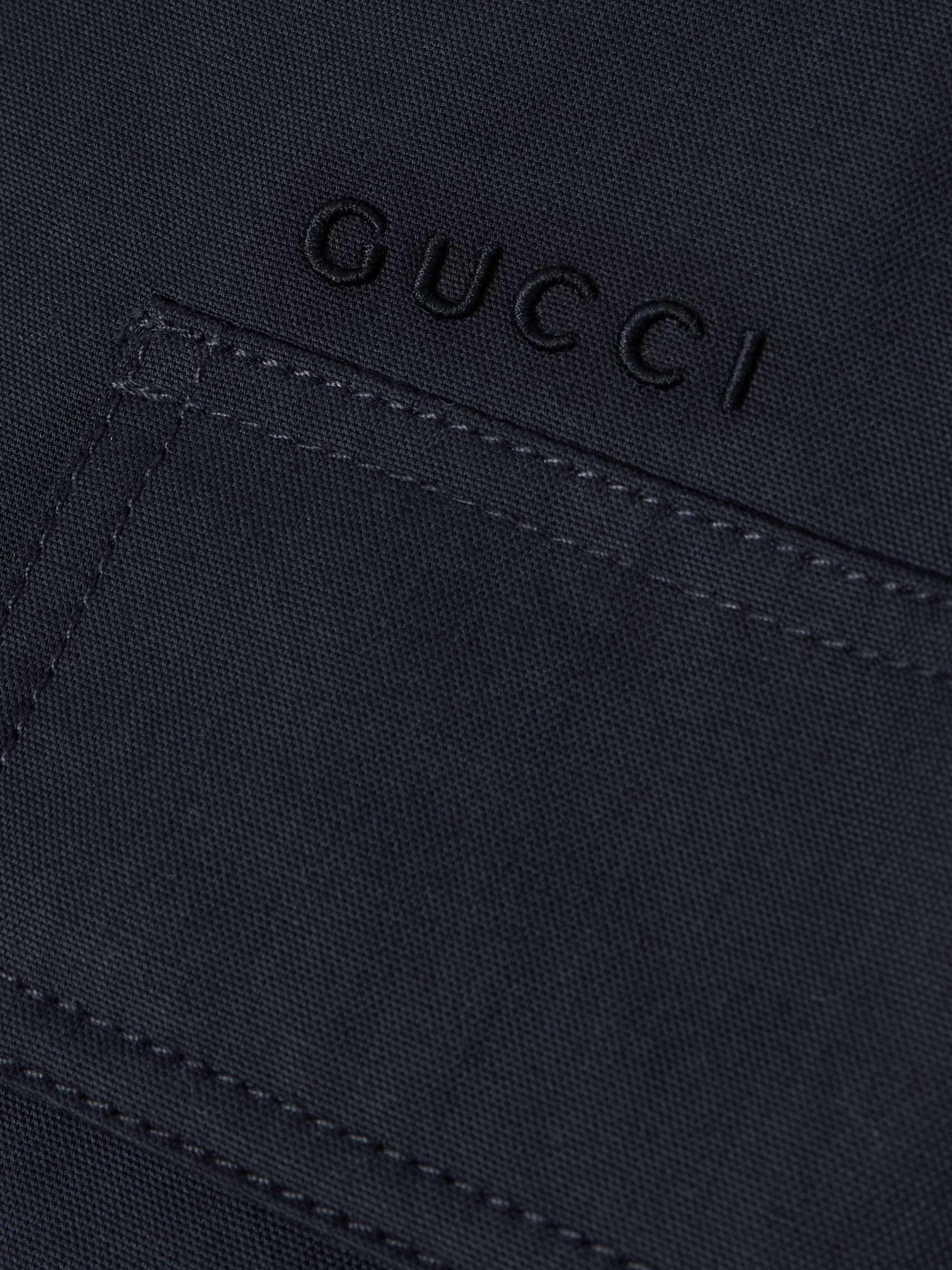 Cotton-canvas cargo shorts view