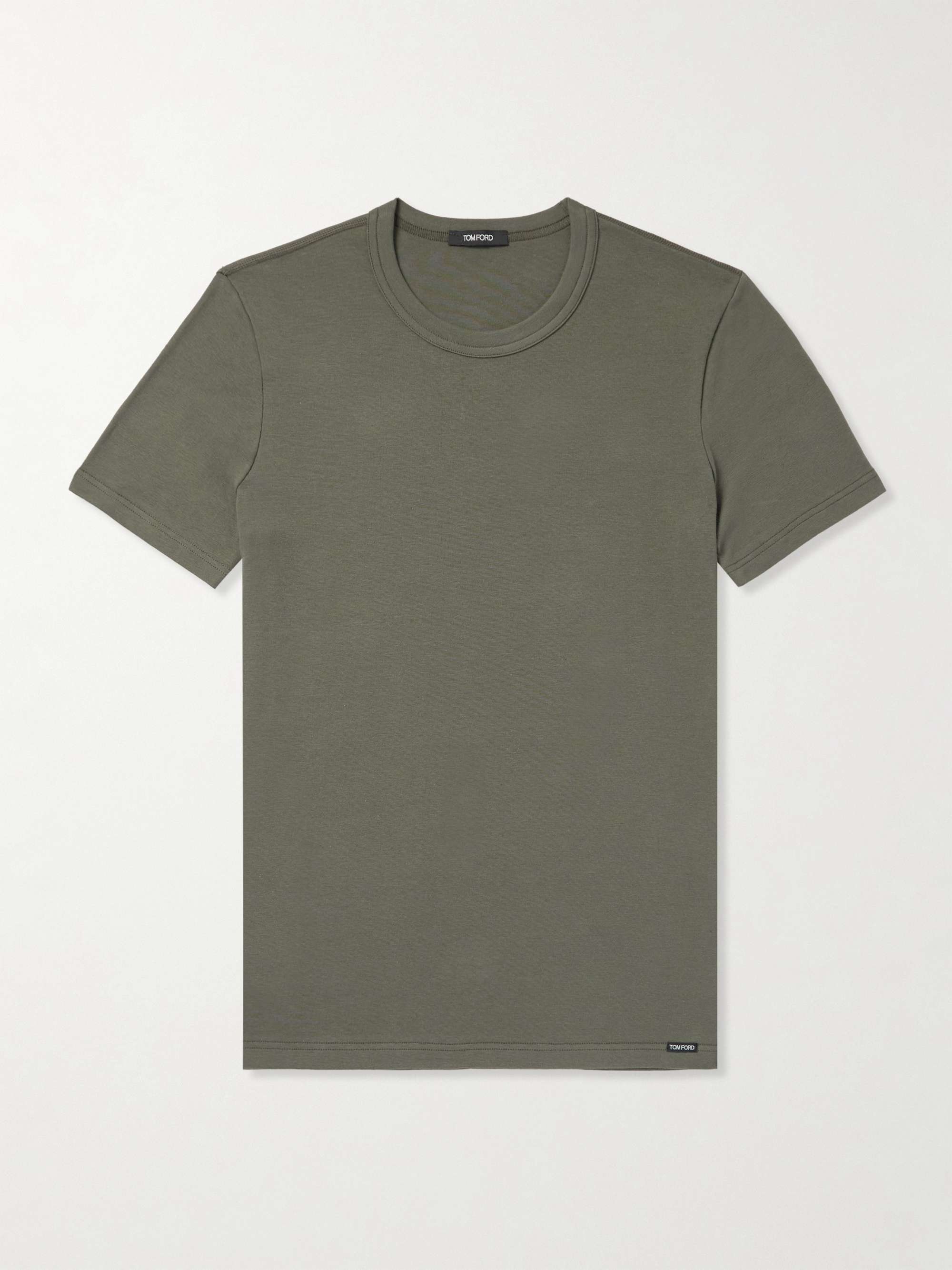 Stretch-Cotton Jersey T-Shirt view