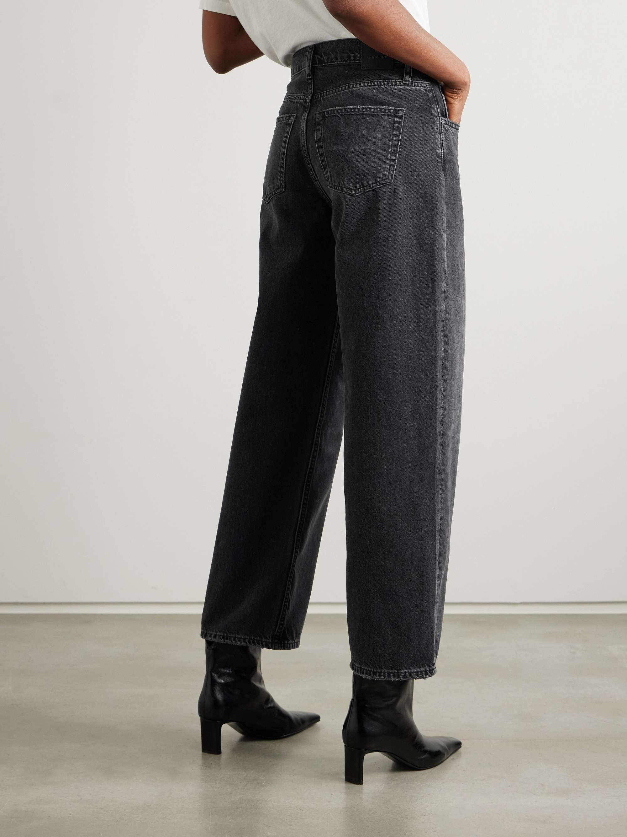 Manon high-rise straight-leg jeans view