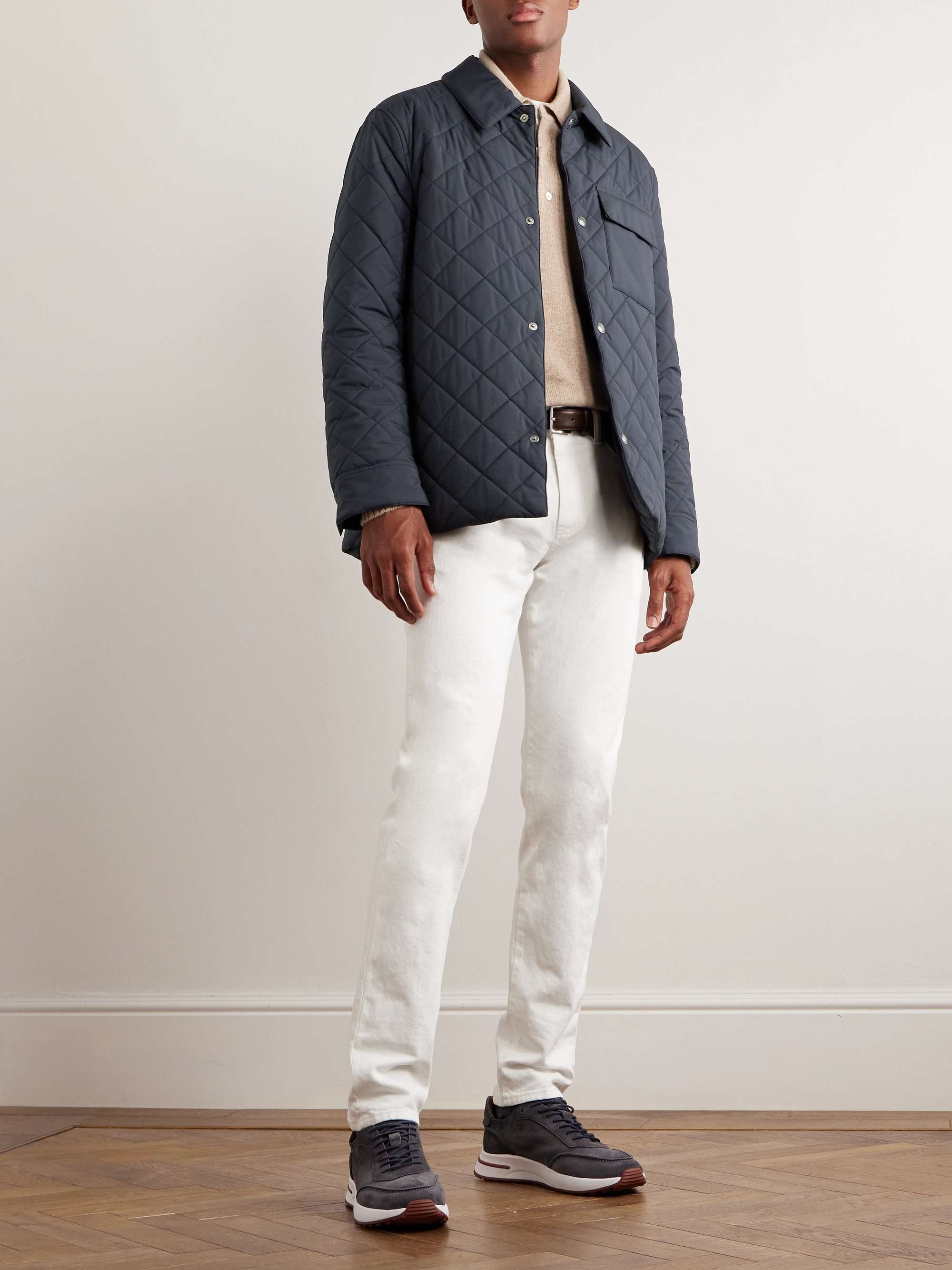 Ampay Quilted Shell Shirt Jacket view