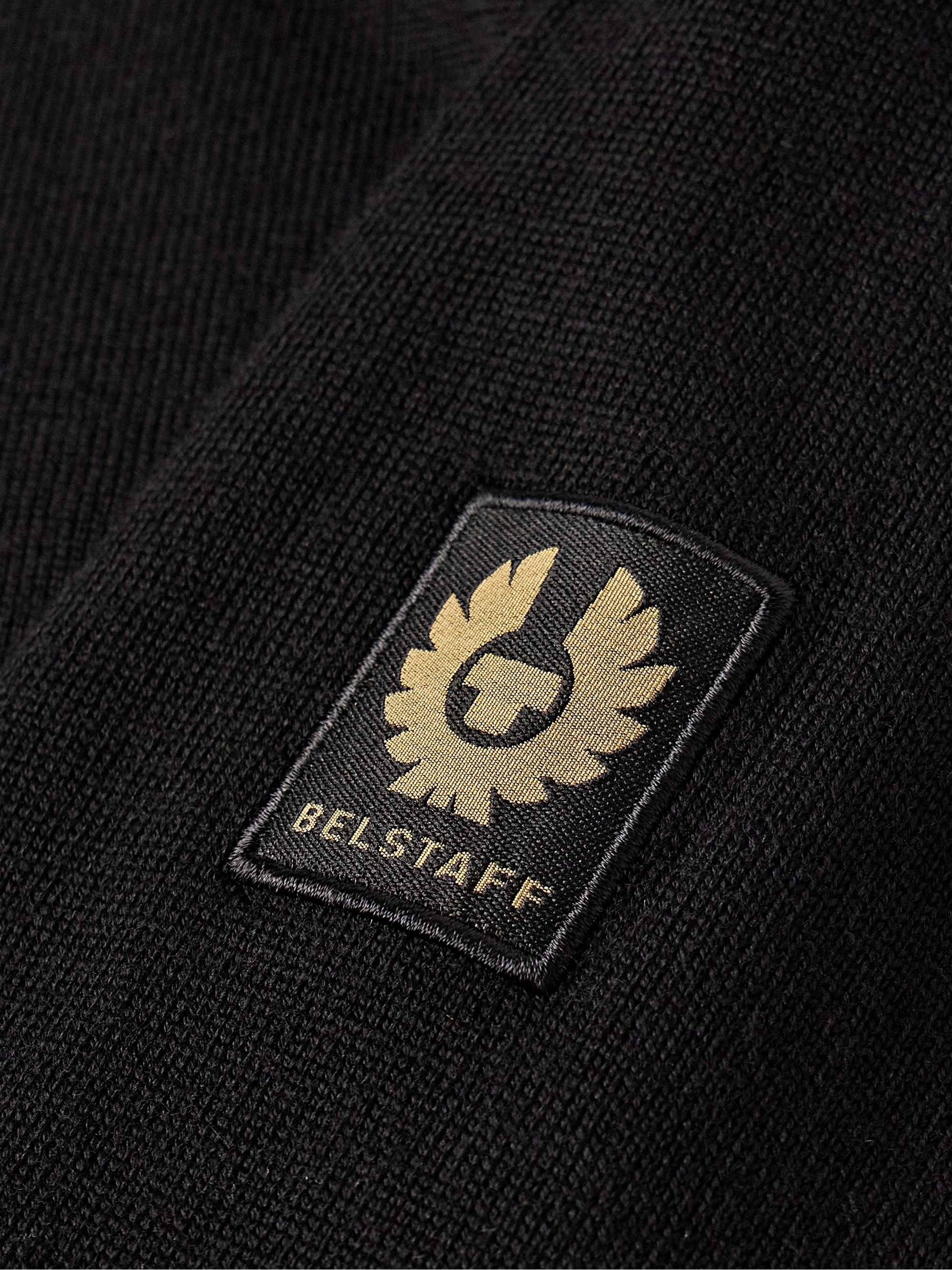 Kilmington Shell-Trimmed Wool Half-Zip Sweater view