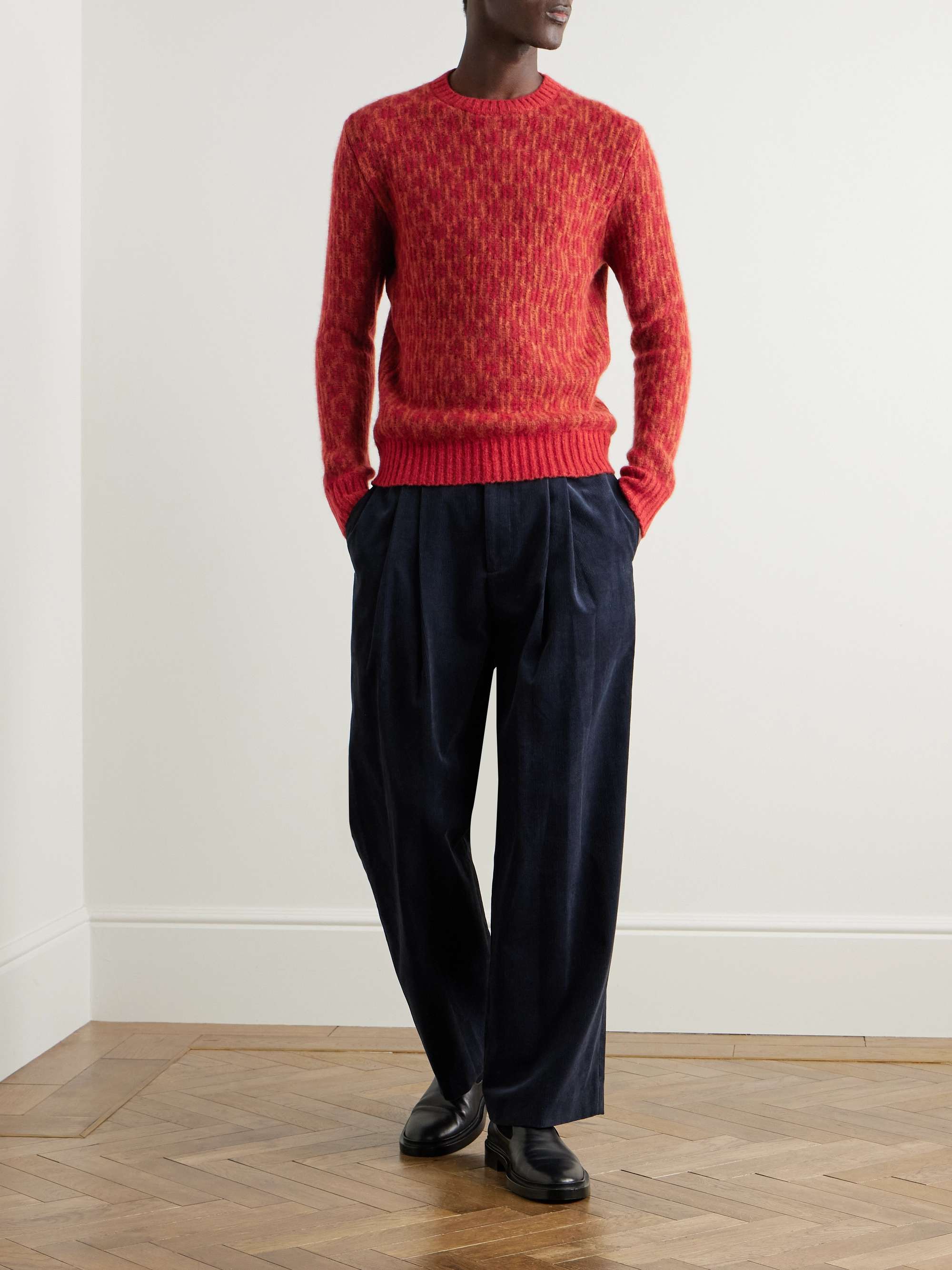 Cashmere-Blend Sweater view