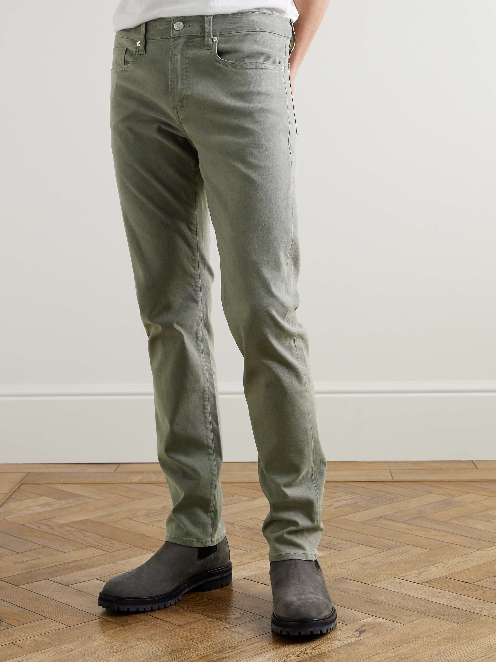 L'Homme Slim-Fit Stretch Lyocell-Blend Trousers view