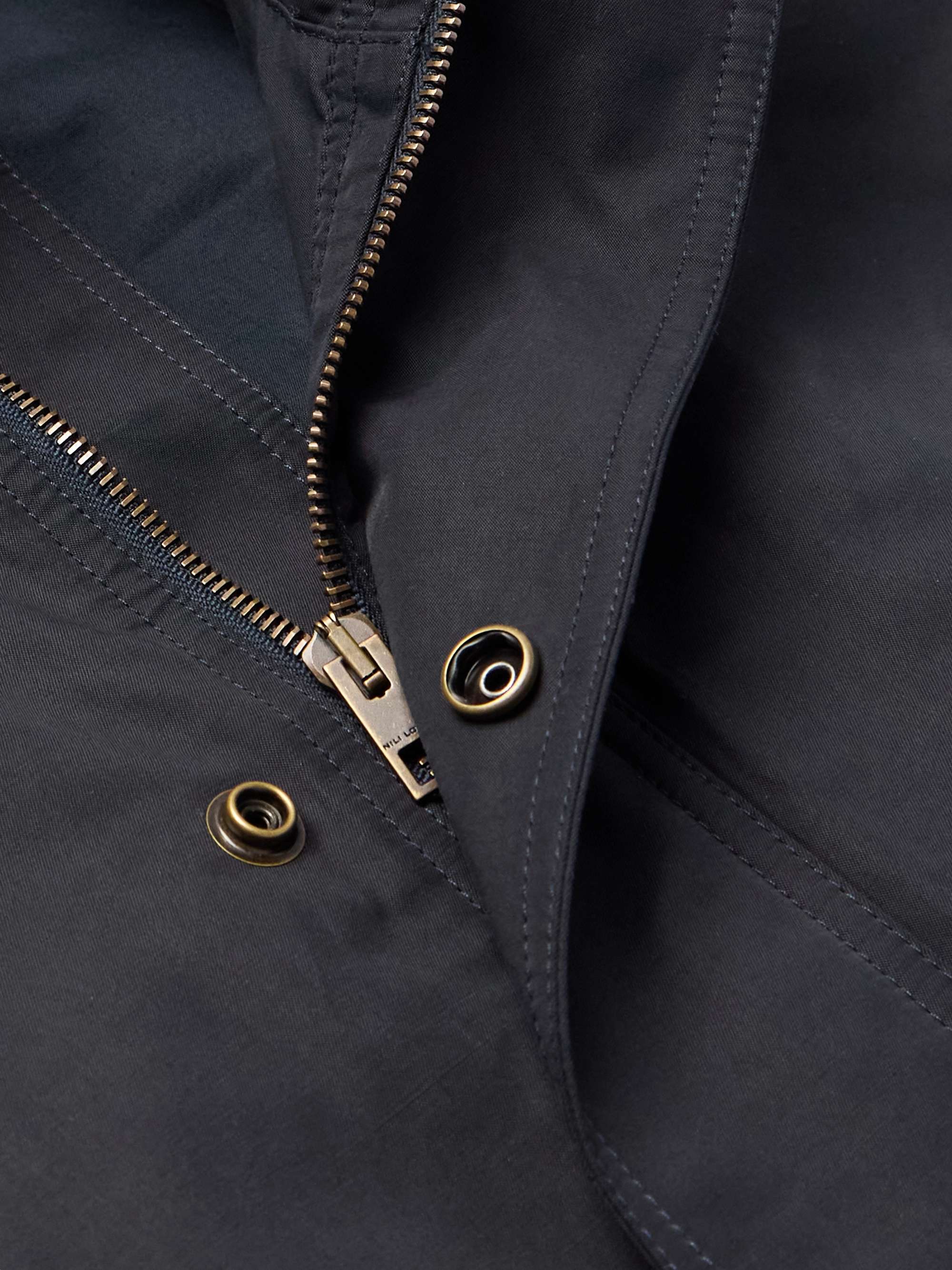 Rhett Cotton-Blend Shell Hooded Jacket view