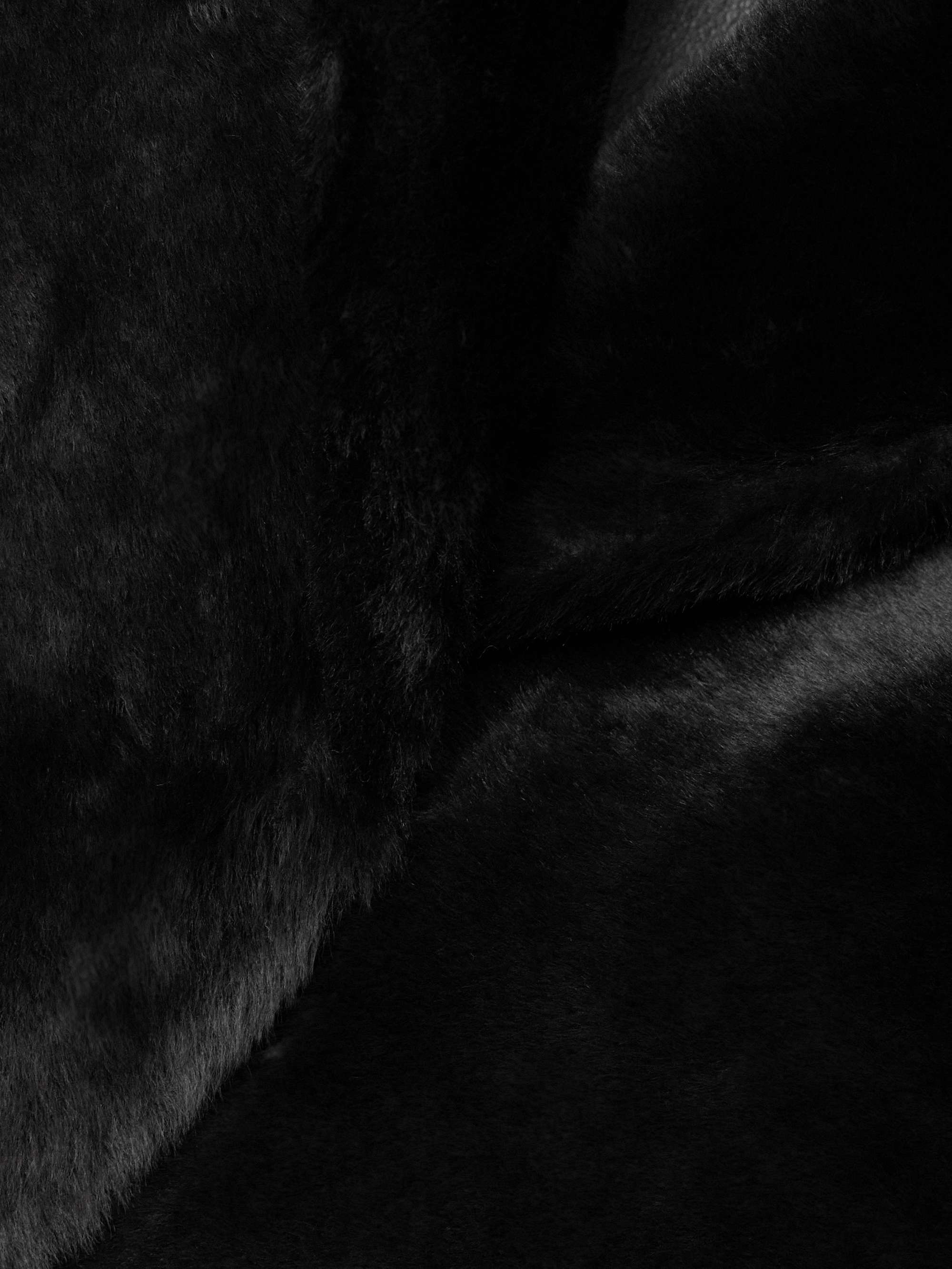 Reversible shearling coat view