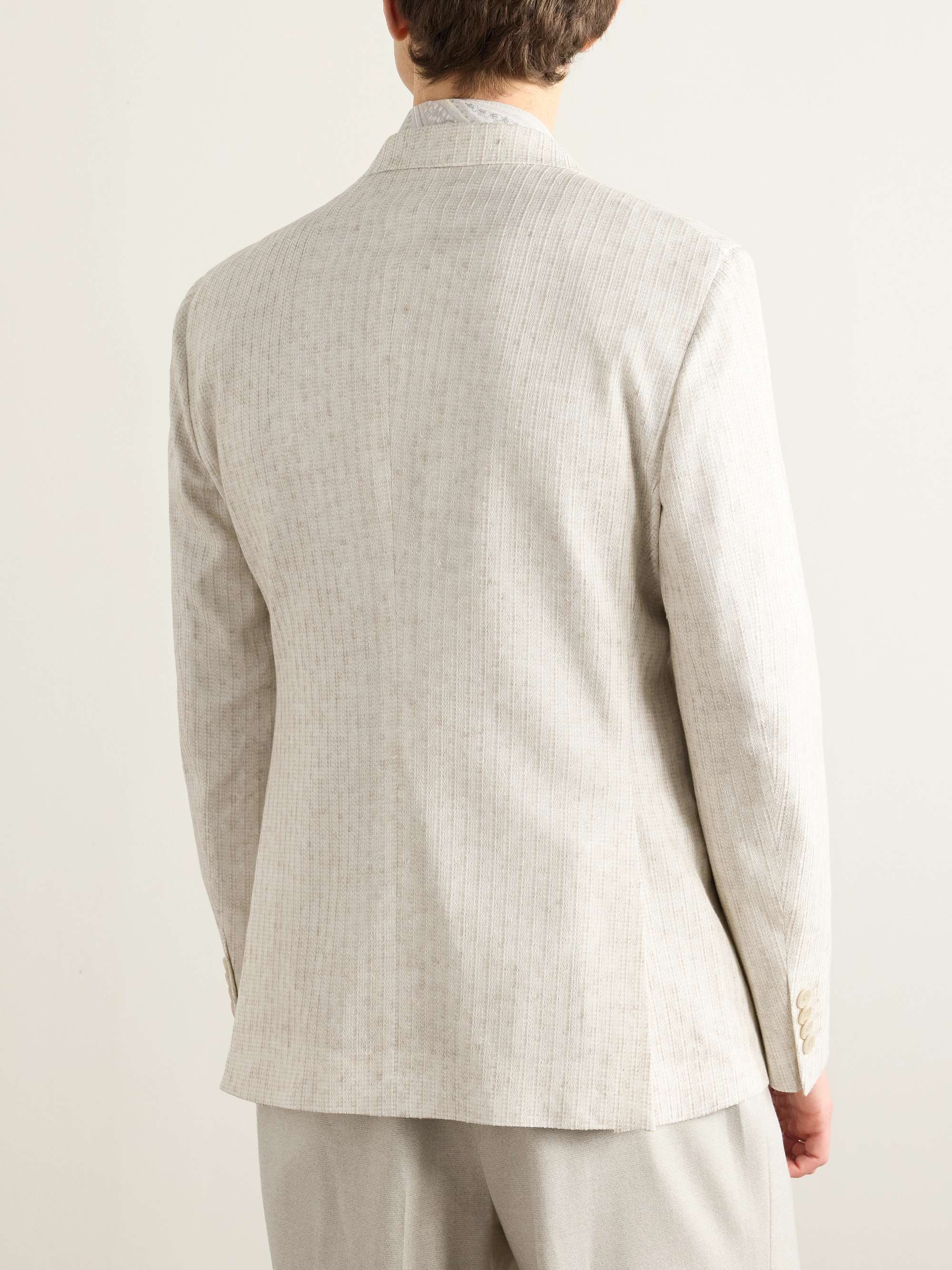 Cotton-Jacquard Suit Jacket view