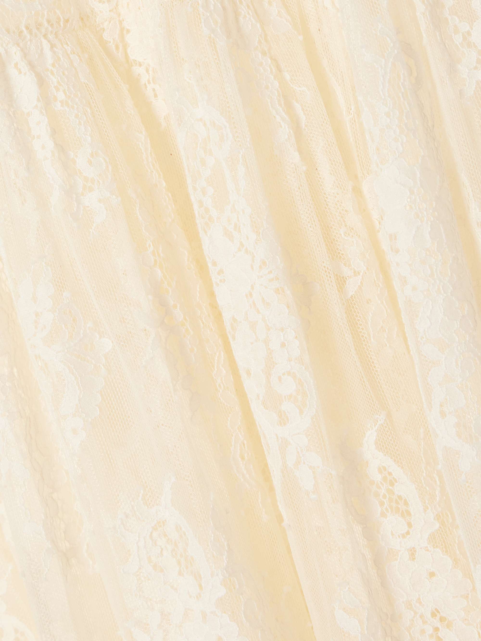 Sebastiane tiered lace midi skirt view