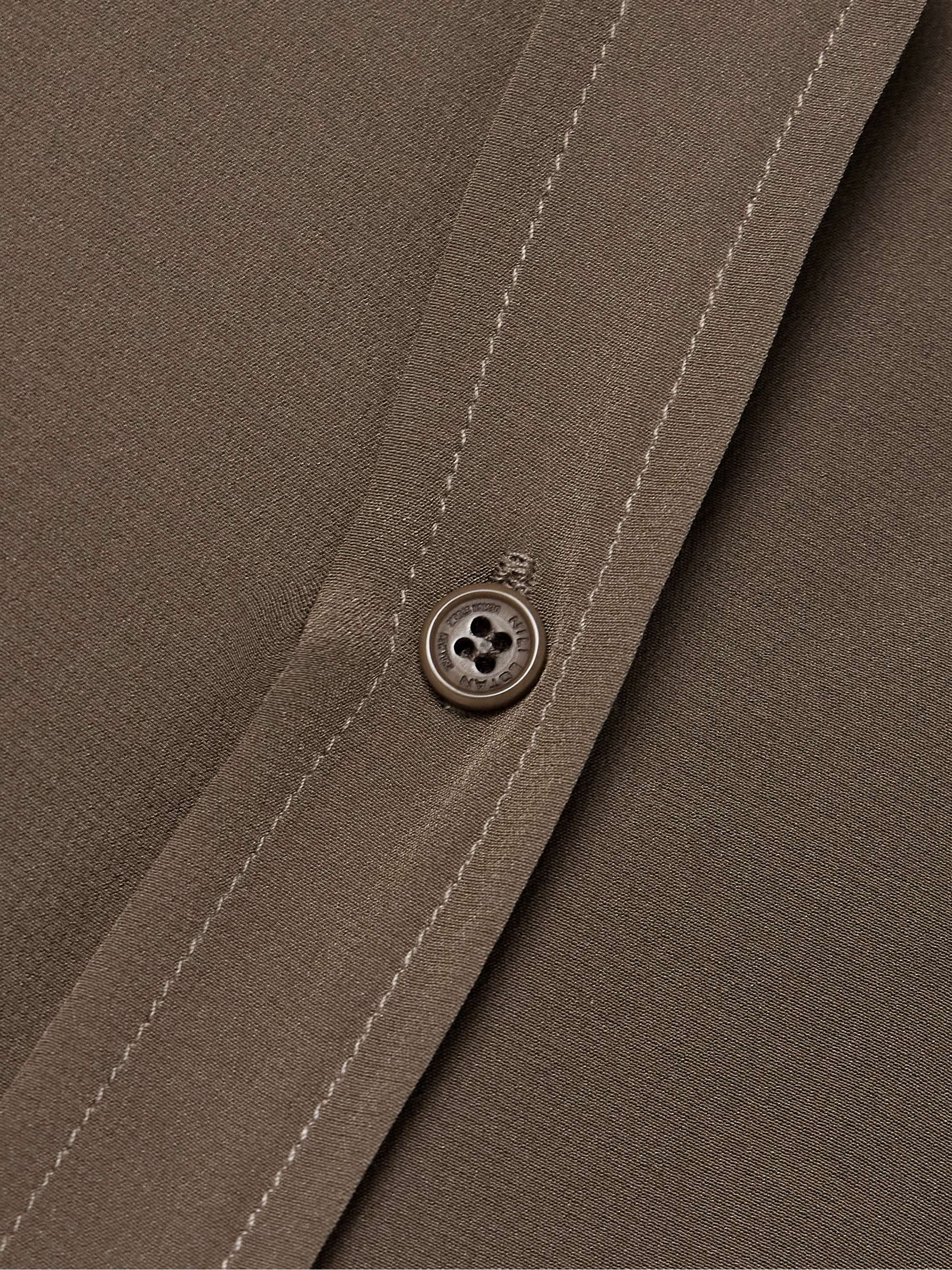 Gaia silk crepe de chine shirt view