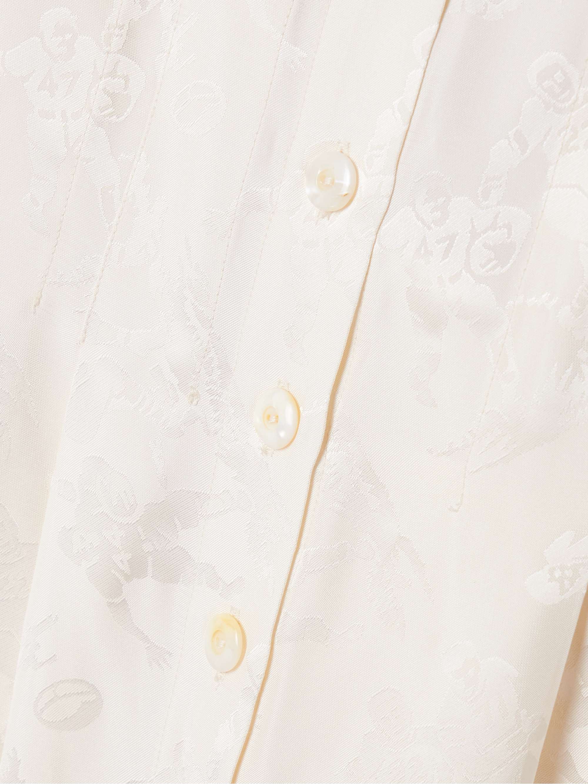 Satin-jacquard jumpsuit view