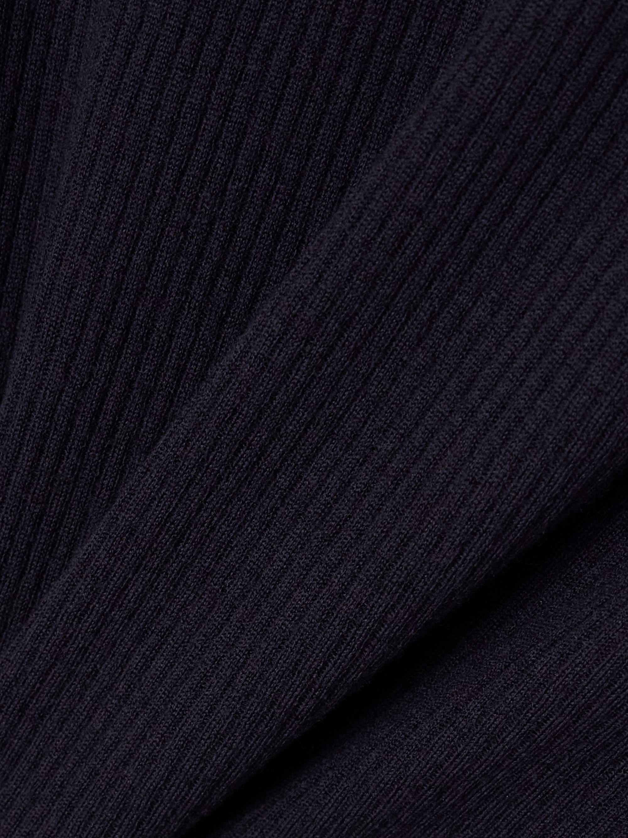 Taupo ribbed-knit wool tutleneck sweater view
