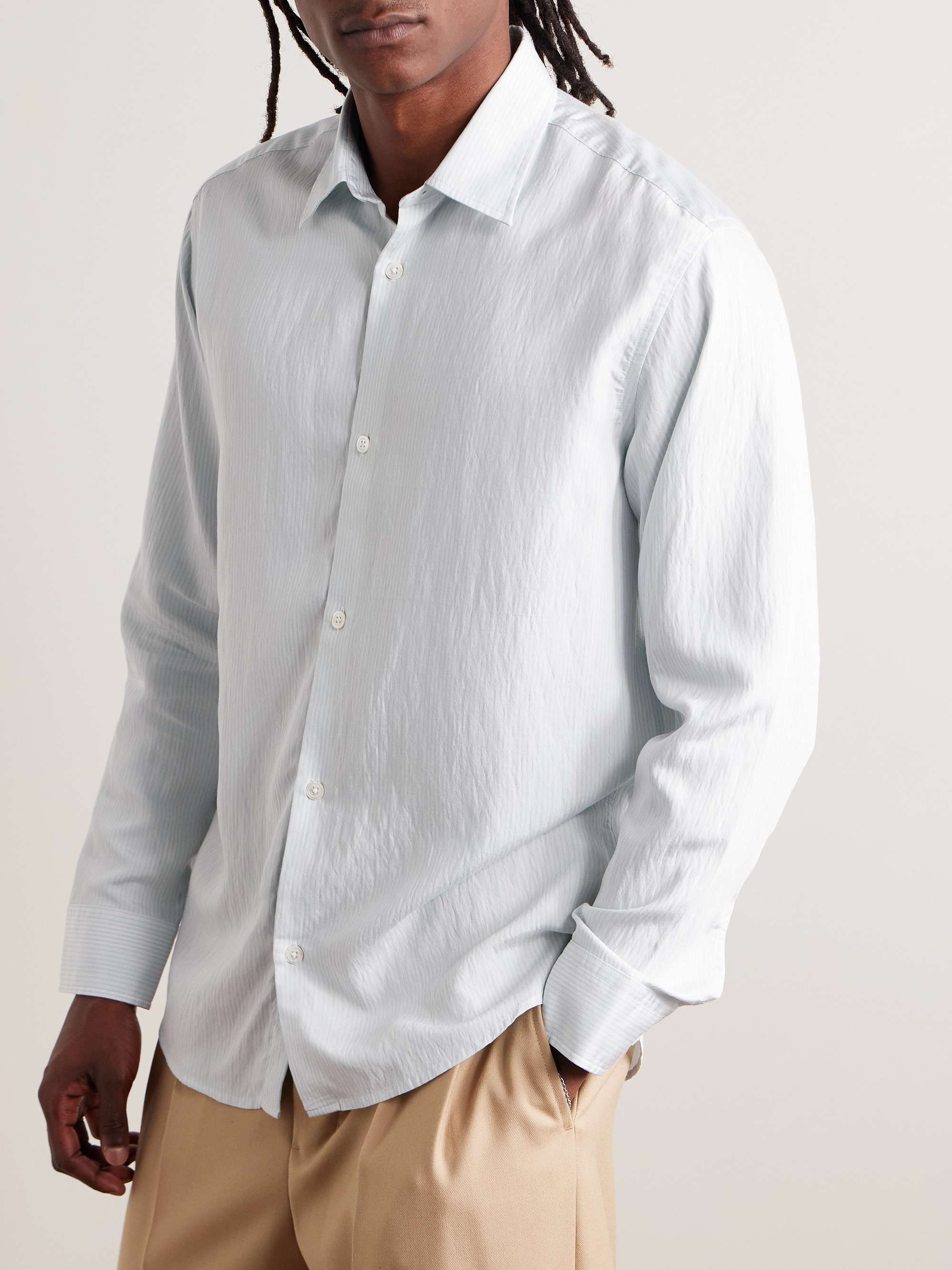 Freddy 5330 Striped Lyocell-Blend Shirt view