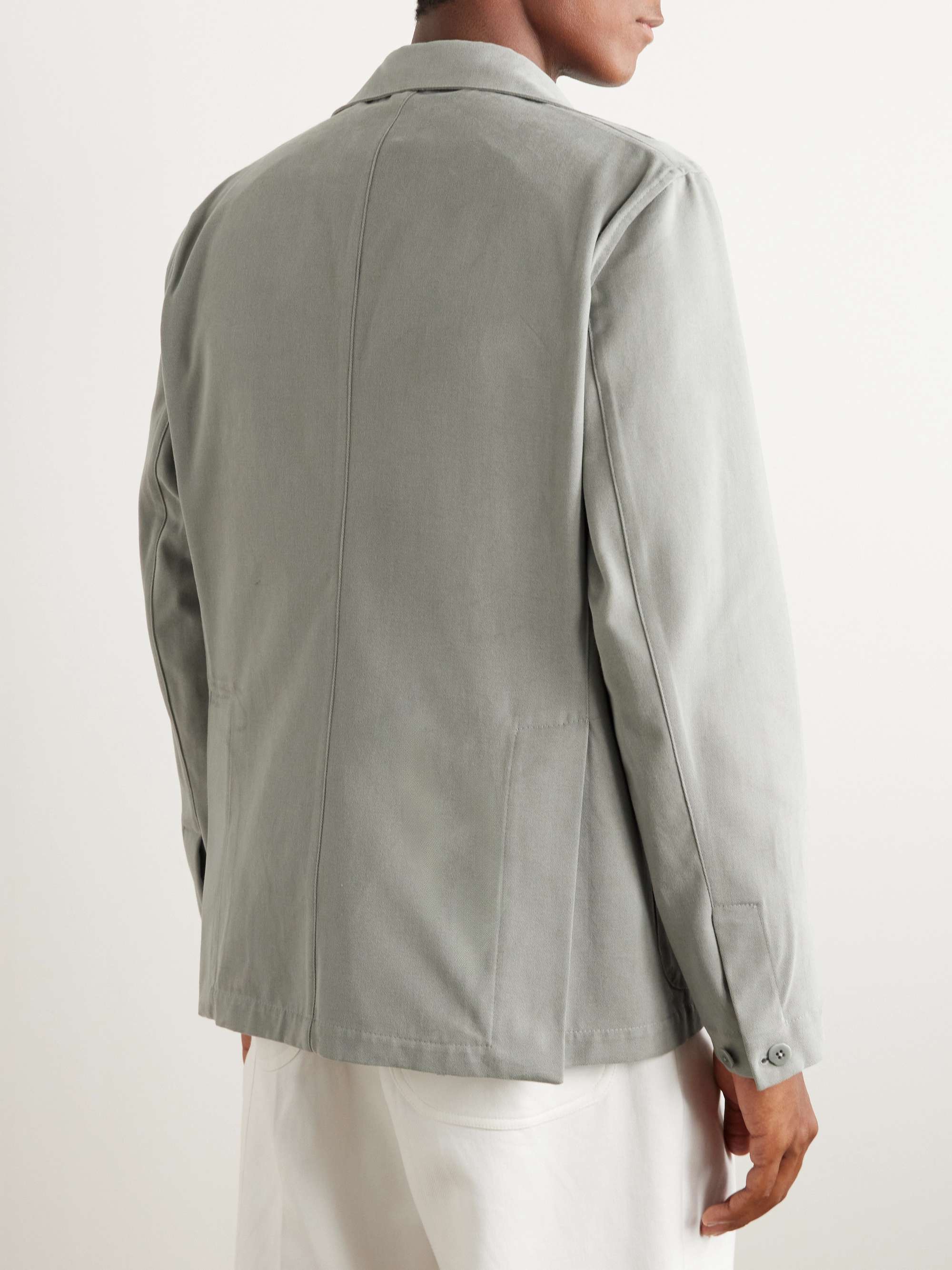 Cotton-Twill Suit Jacket view