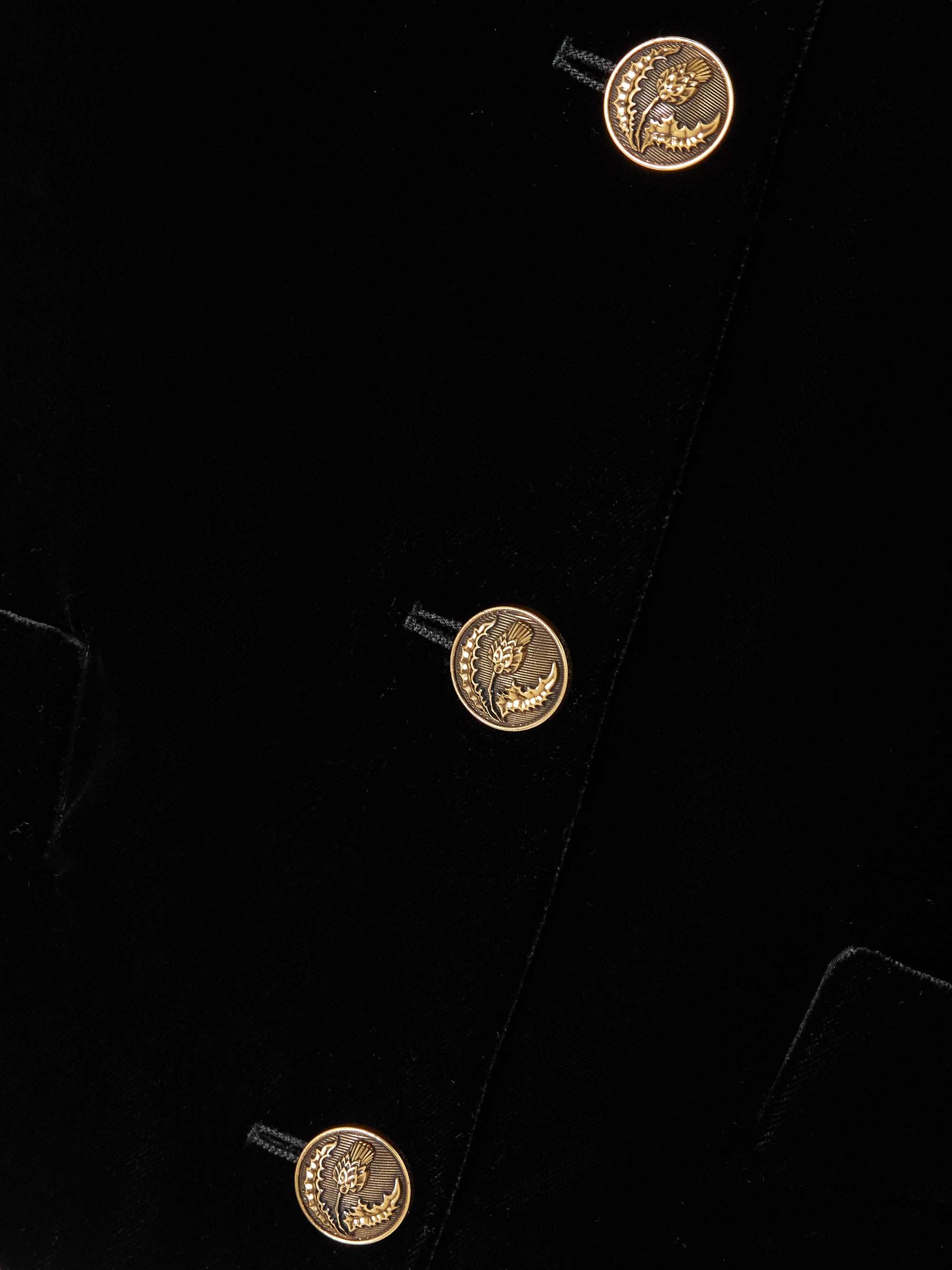 Stephanie velvet jacket view