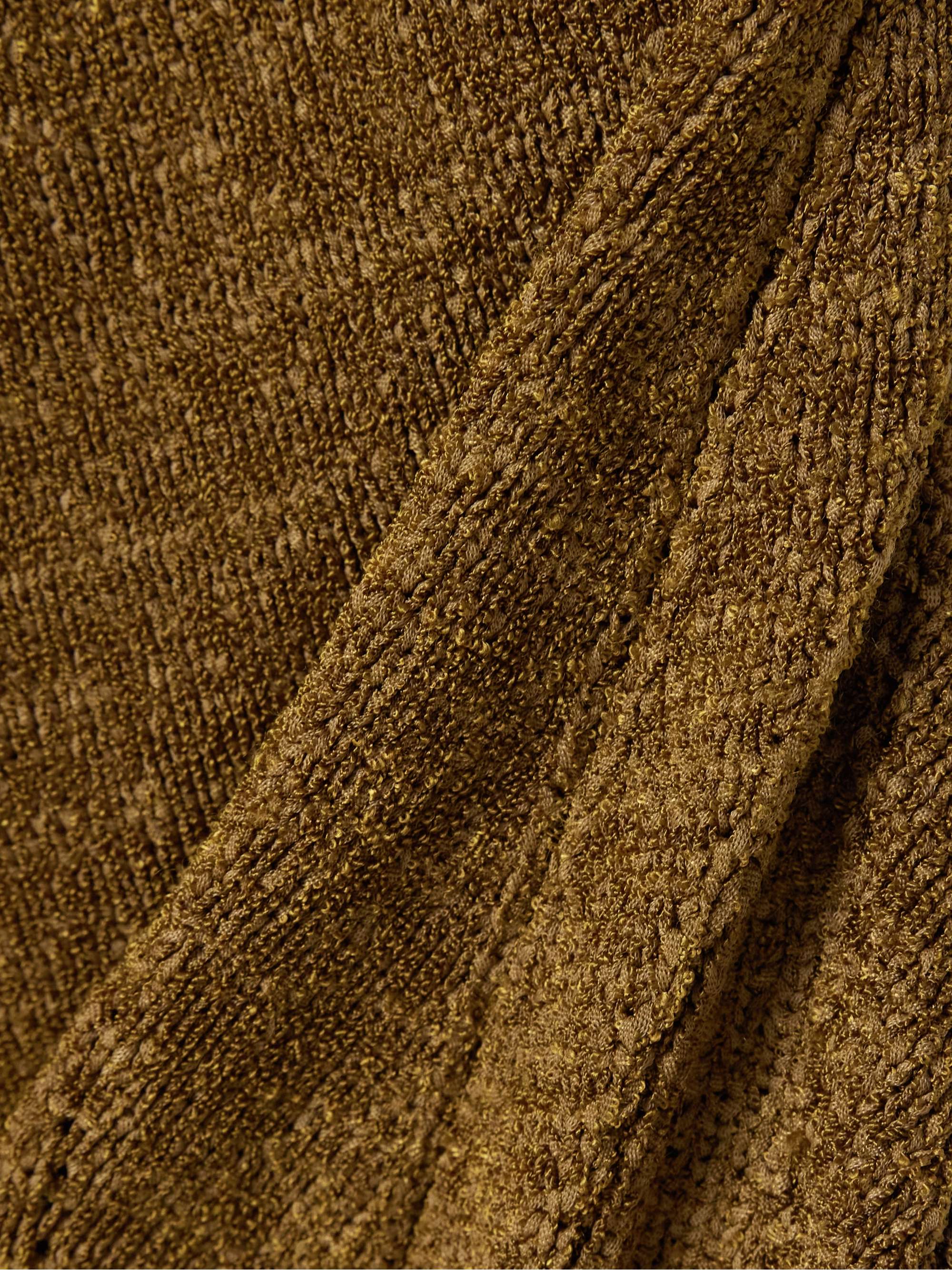 Leona knitted halterneck top view