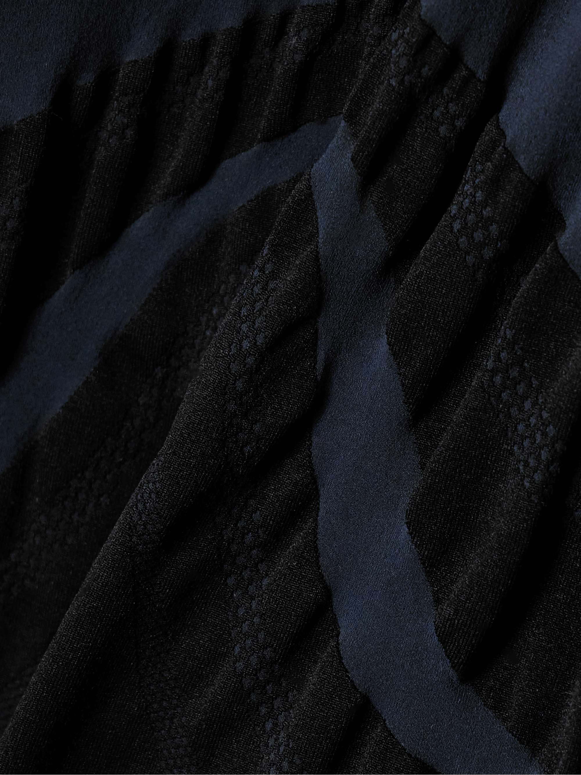 Venus paneled stretch-jersey mini dress view