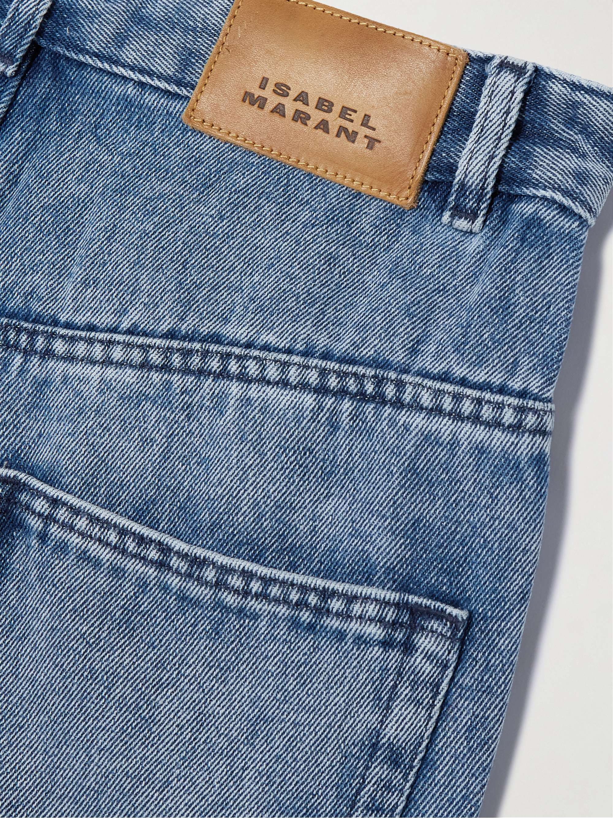 Bymara mid-rise wide-leg jeans view