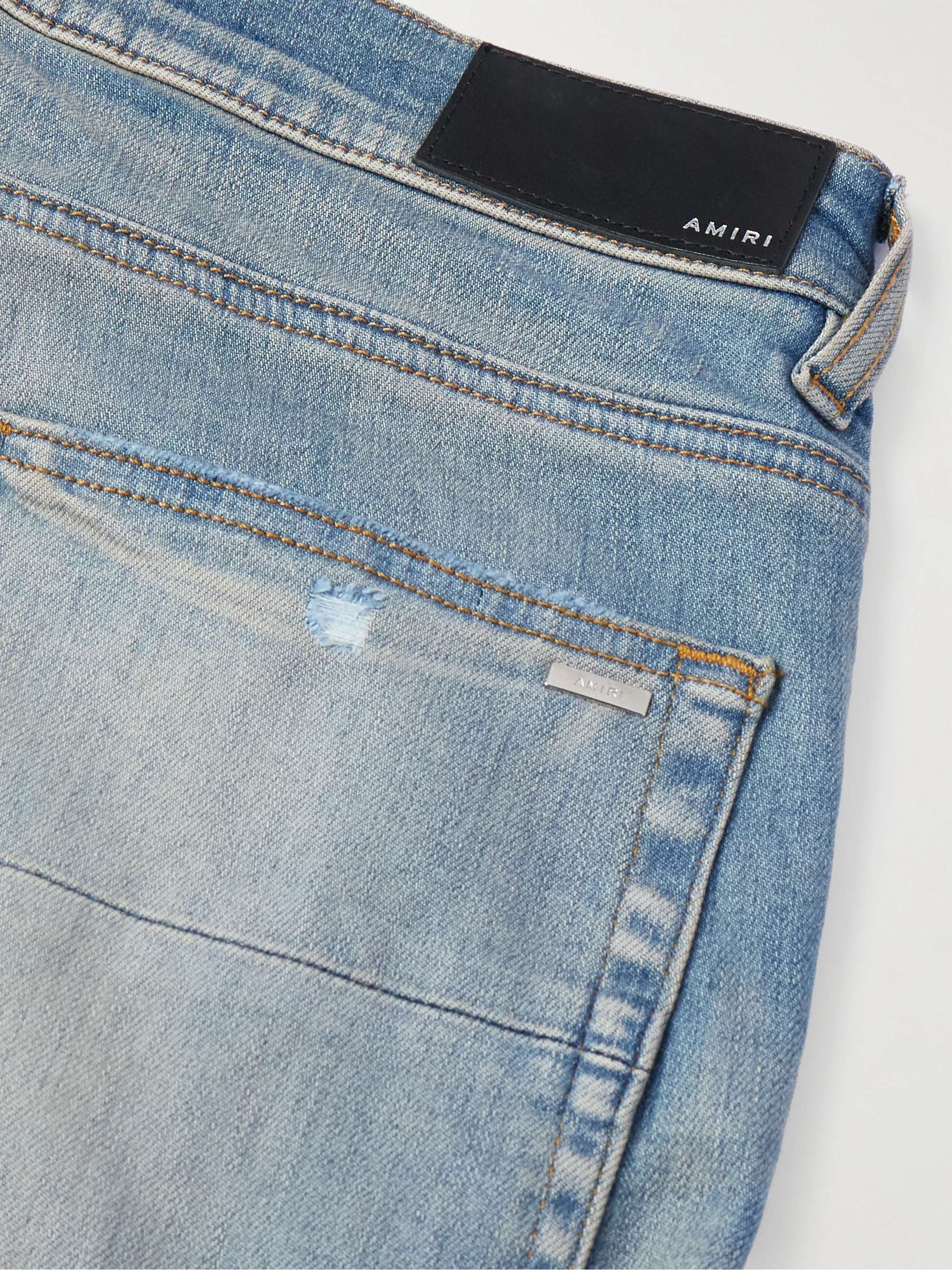 Micro Starbust MX1 Skinny-Fit Distressed Jeans view
